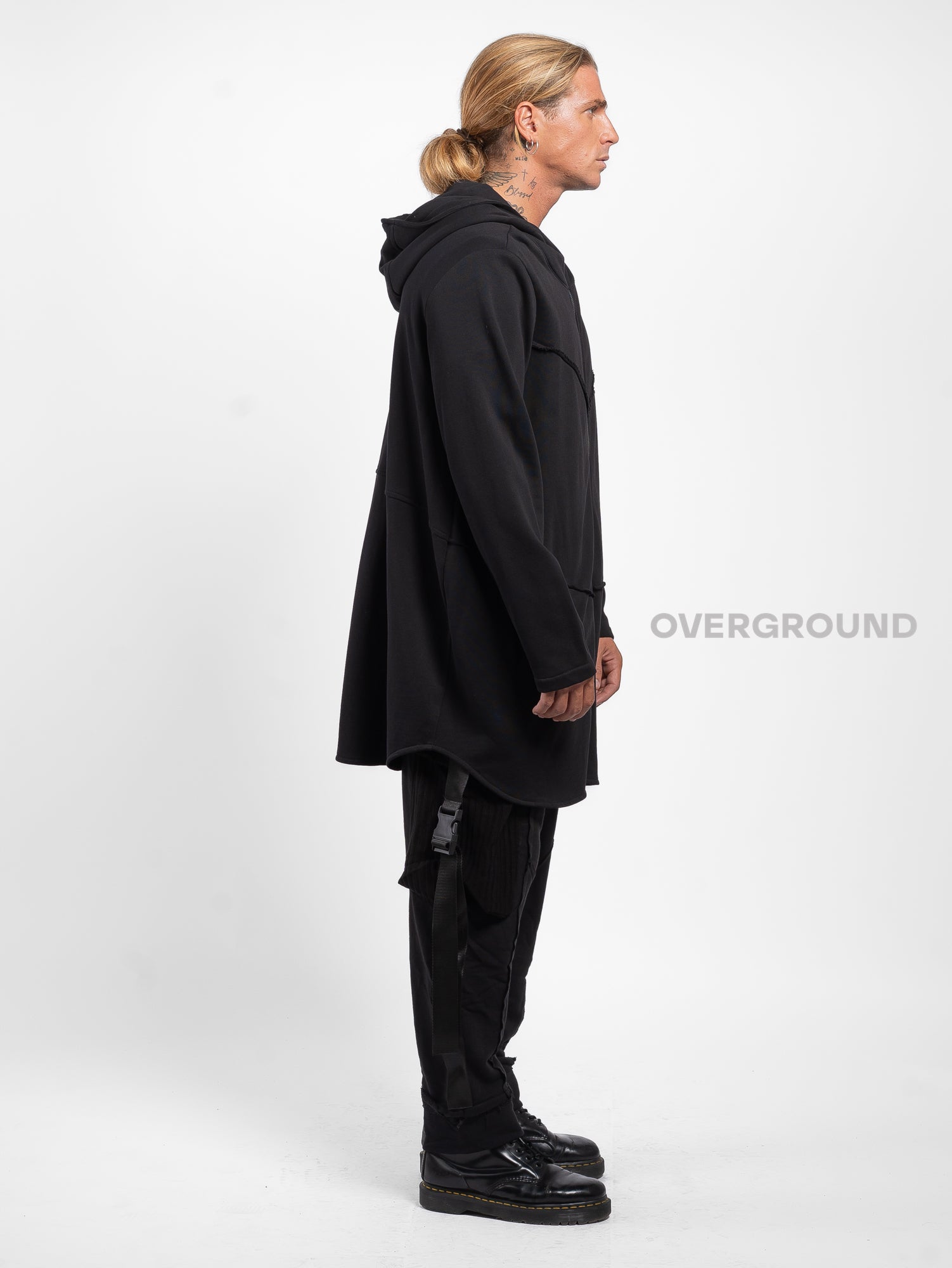 FELPA LUNGA CON CUCITURE DAVANTI Z - OVERGROUND STORE