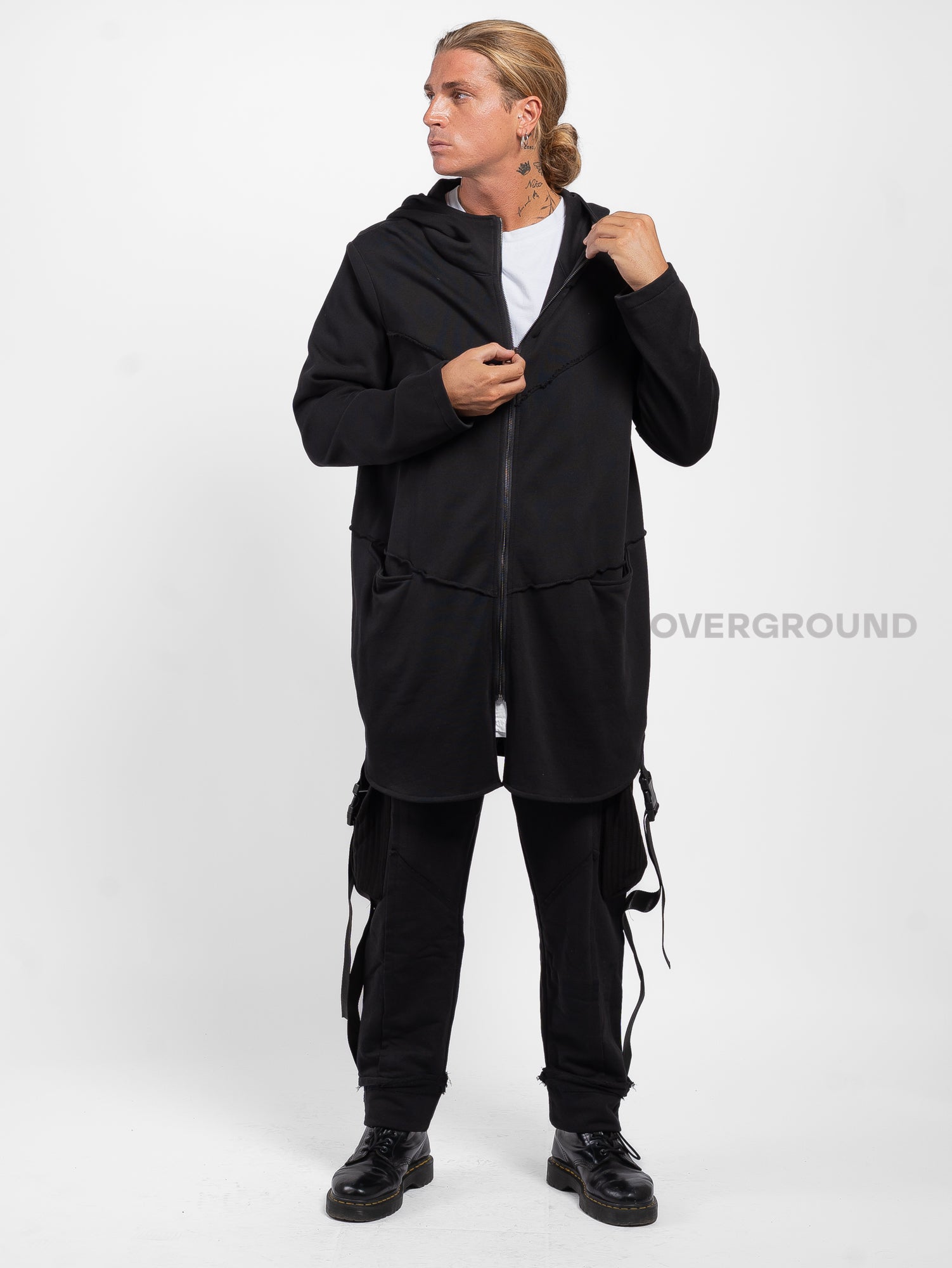 FELPA LUNGA CON CUCITURE DAVANTI Z - OVERGROUND STORE