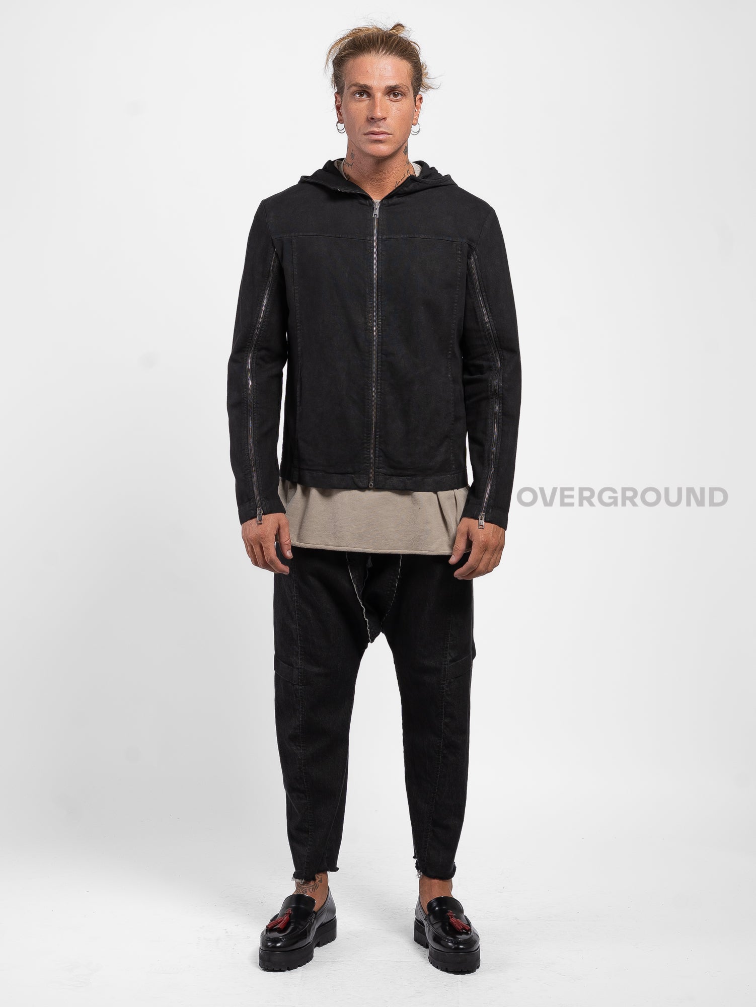 Giacca con cerniere sulle maniche - OVERGROUND STORE