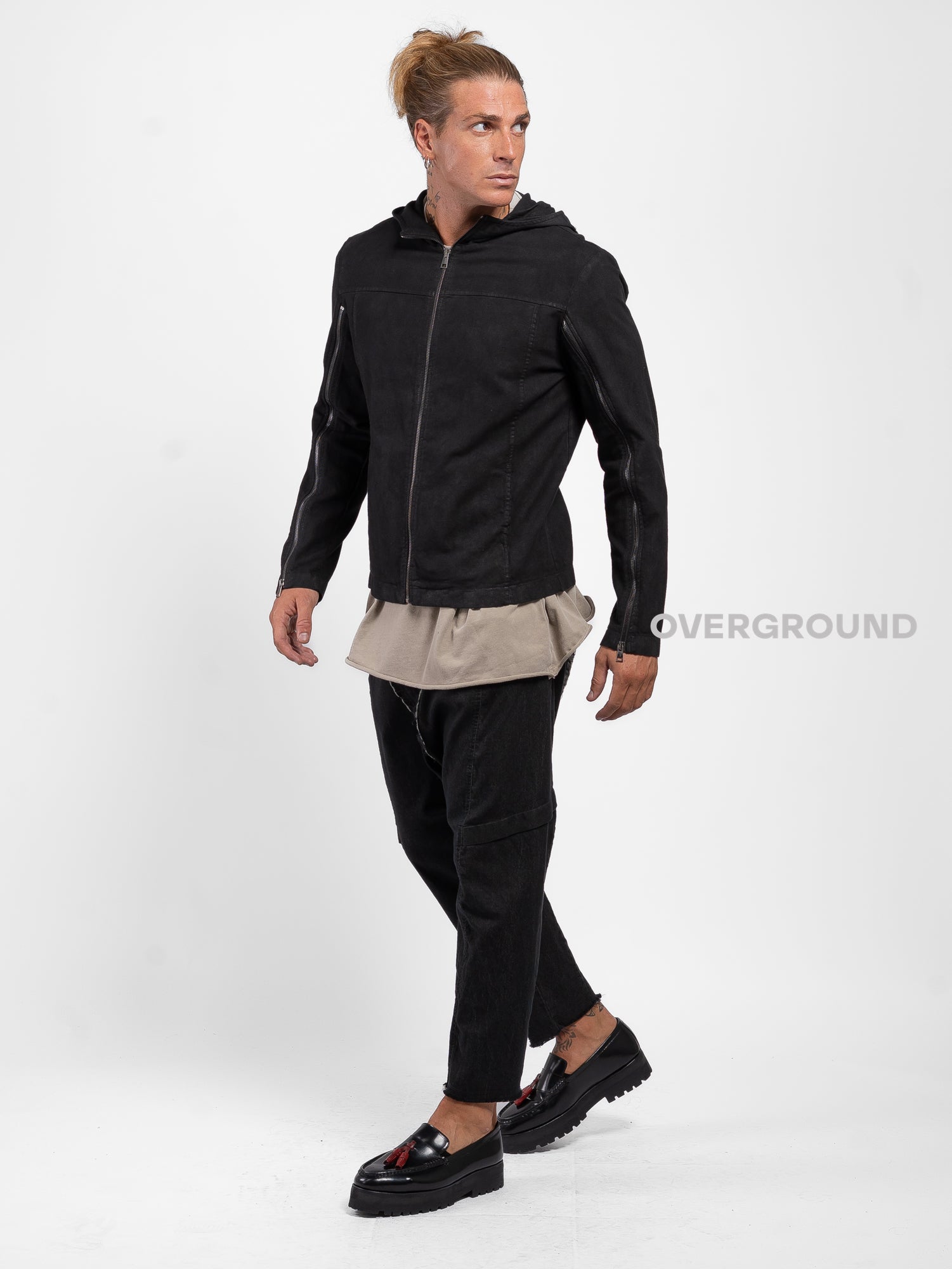 Giacca con cerniere sulle maniche - OVERGROUND STORE