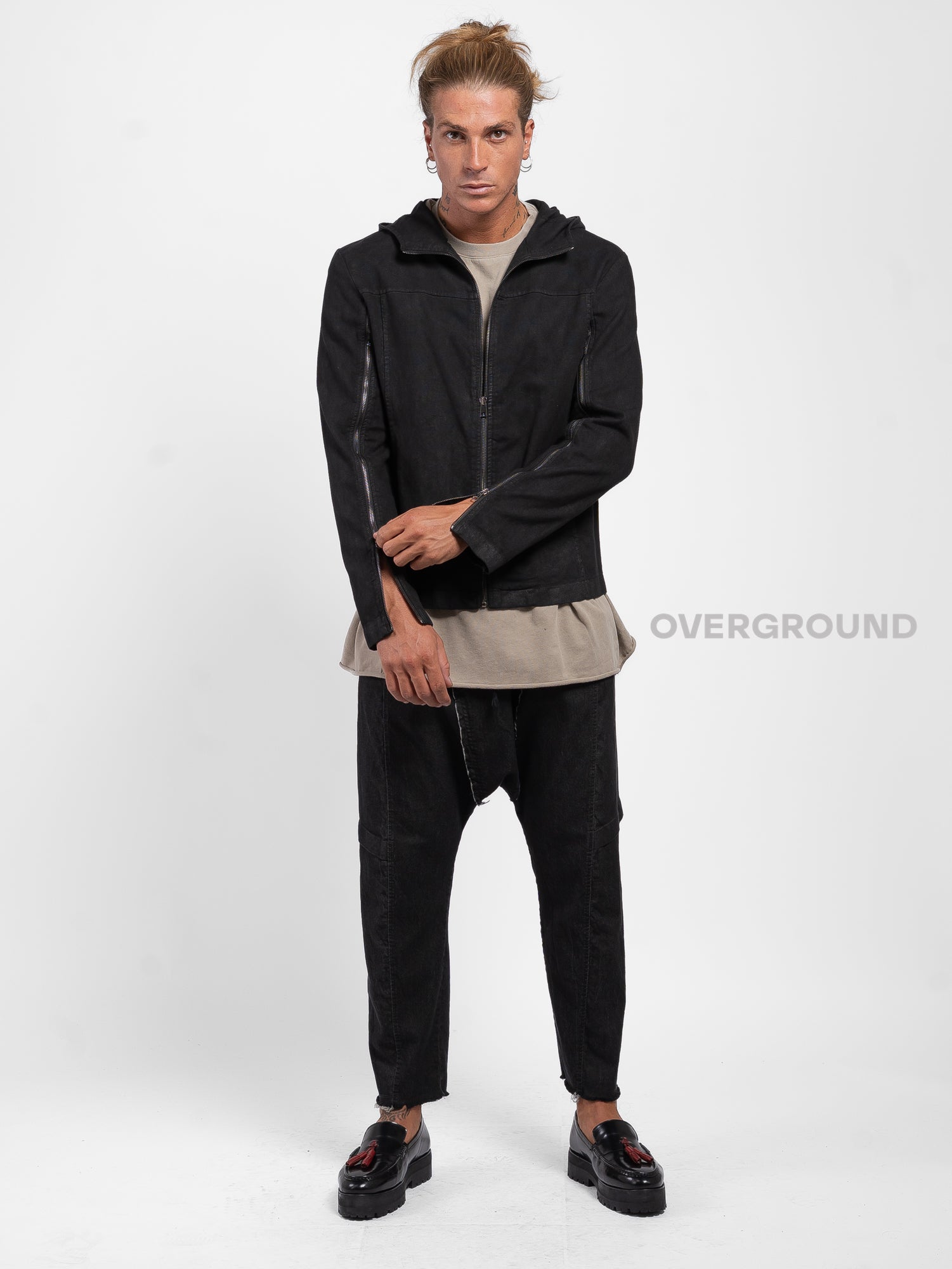 Giacca con cerniere sulle maniche - OVERGROUND STORE
