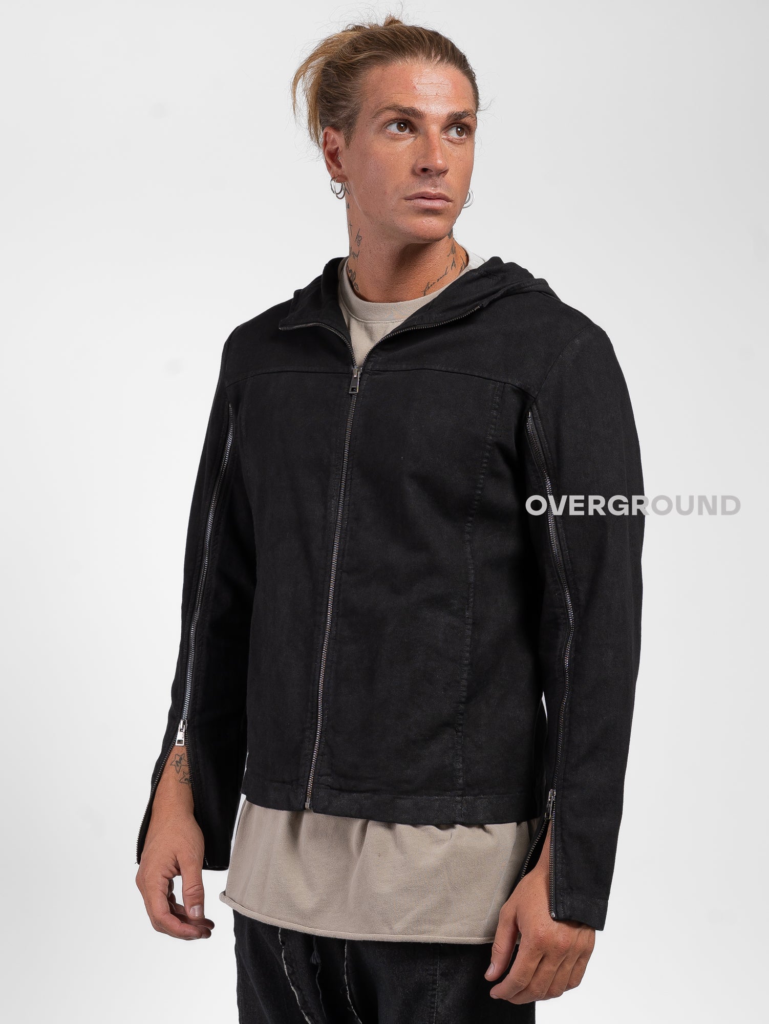 Giacca con cerniere sulle maniche - OVERGROUND STORE