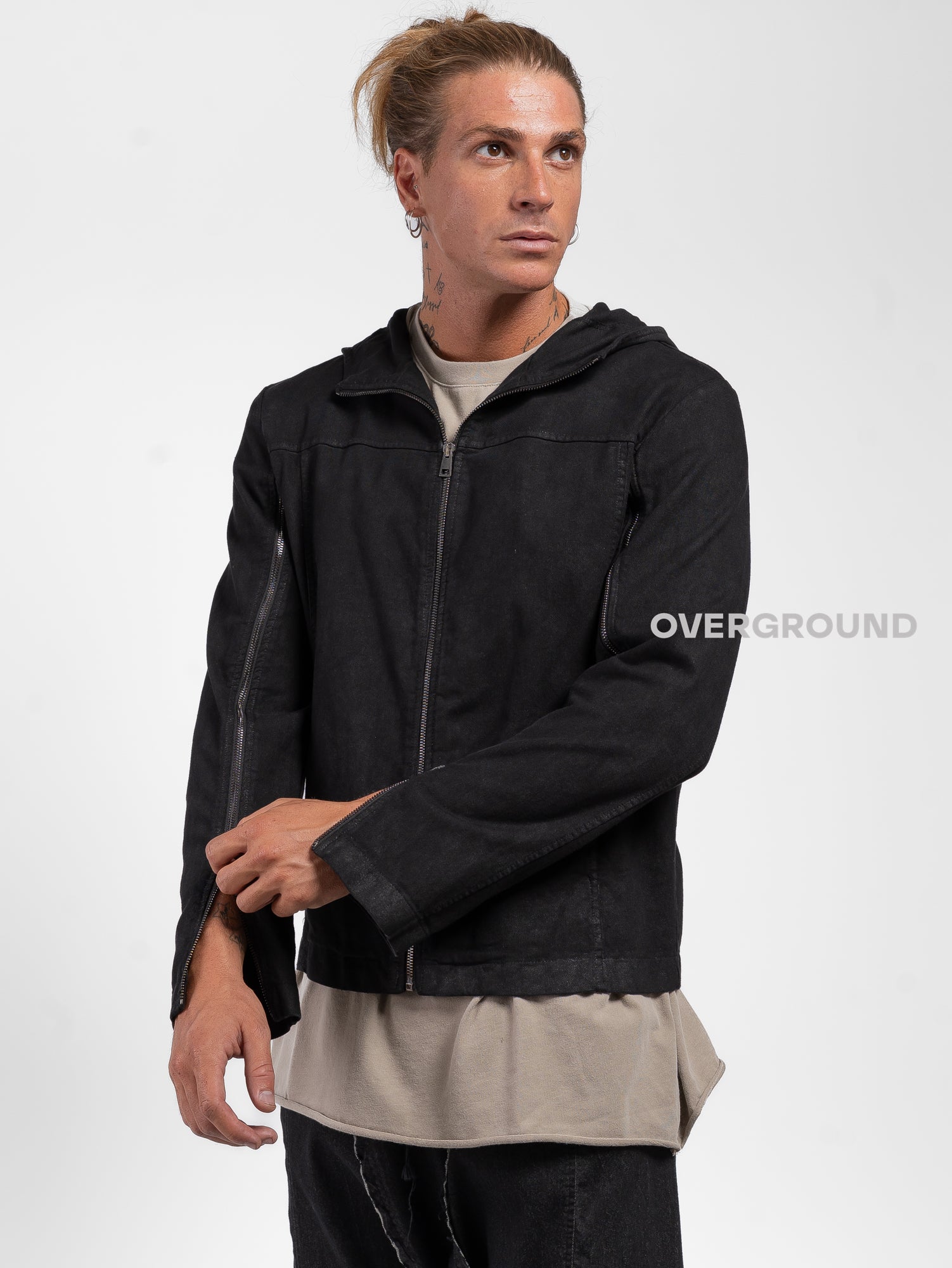 Giacca con cerniere sulle maniche - OVERGROUND STORE