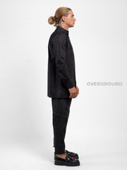 CAMICIA COLLO COREANA CON TASCHINO - OVERGROUND STORE