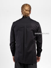 CAMICIA COLLO COREANA CON TASCHINO - OVERGROUND STORE