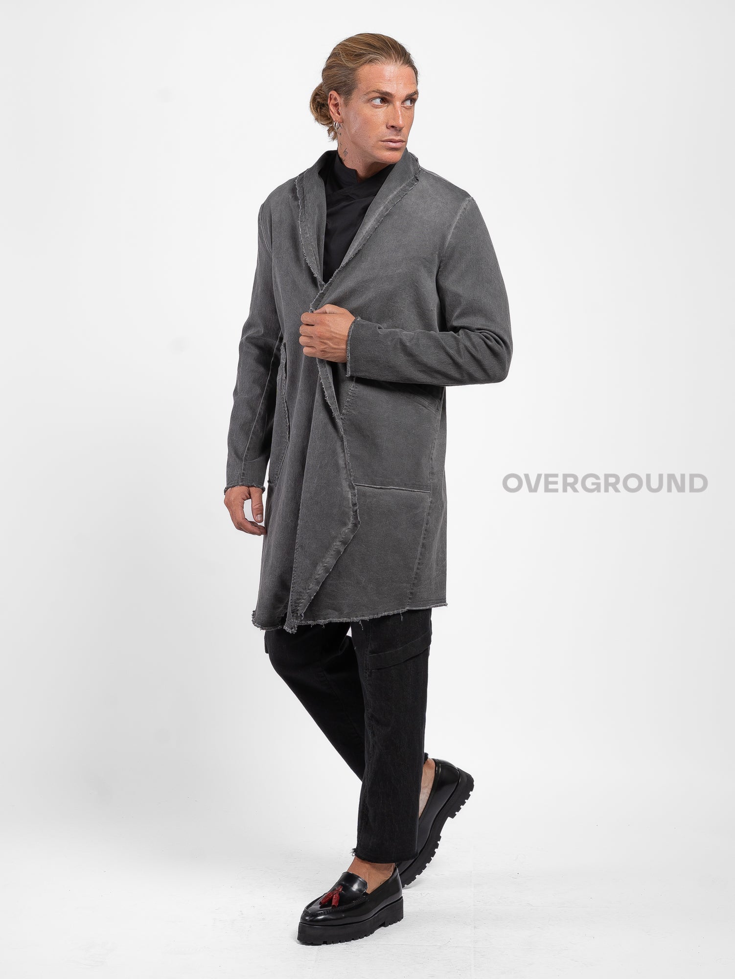 GIACCA SPOLVERINO CON TASCONI DAVANTI - OVERGROUND STORE
