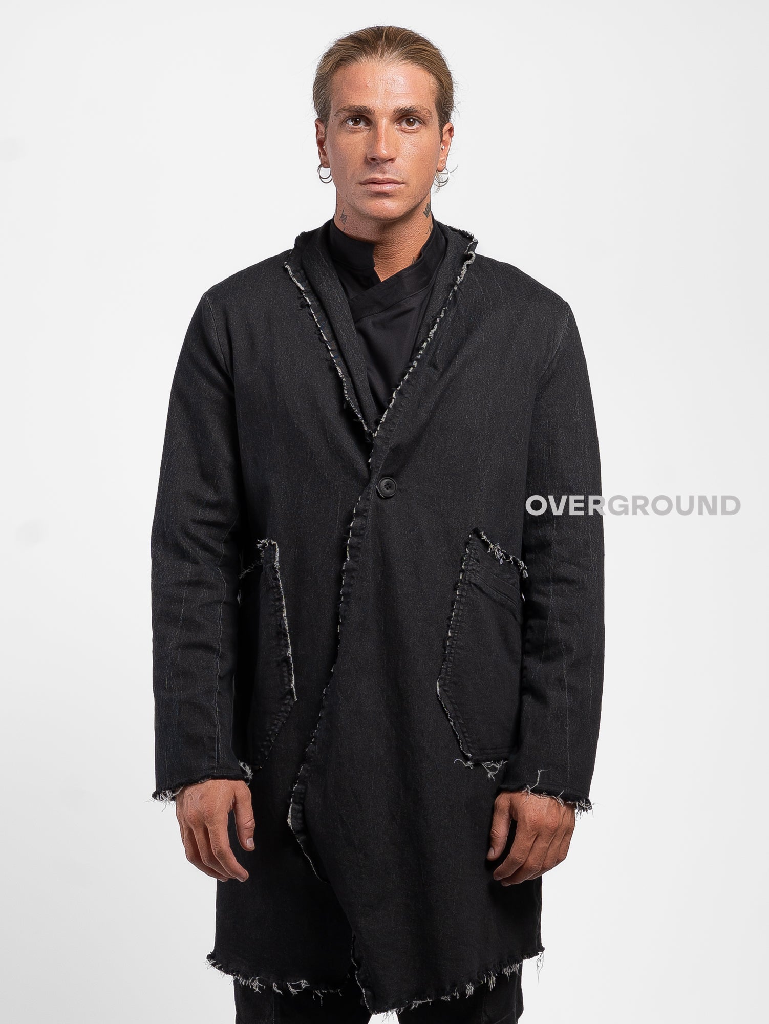 GIACCA SPOLVERINO CON TASCONI DAVANTI - OVERGROUND STORE