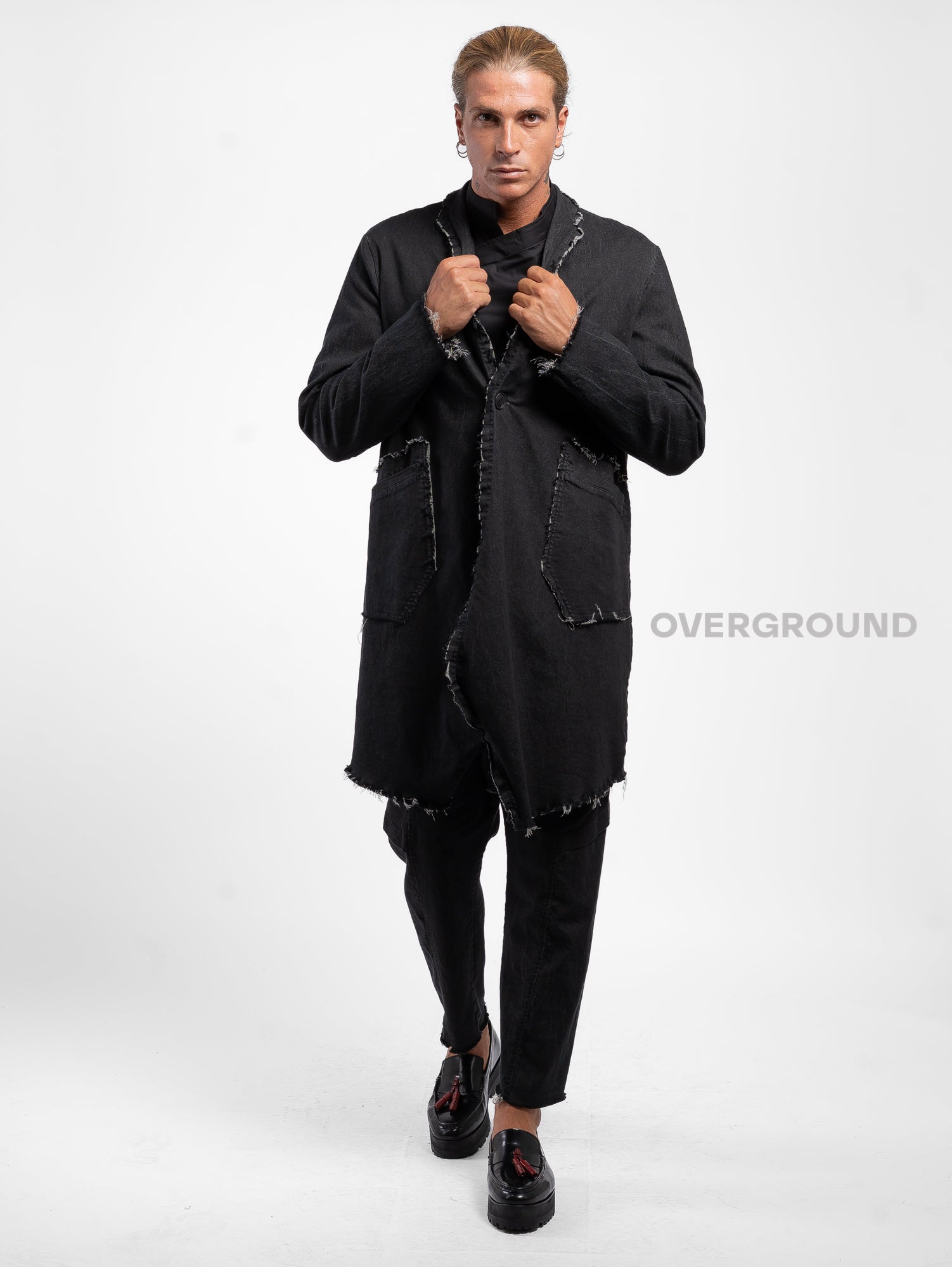 GIACCA SPOLVERINO CON TASCONI DAVANTI - OVERGROUND STORE