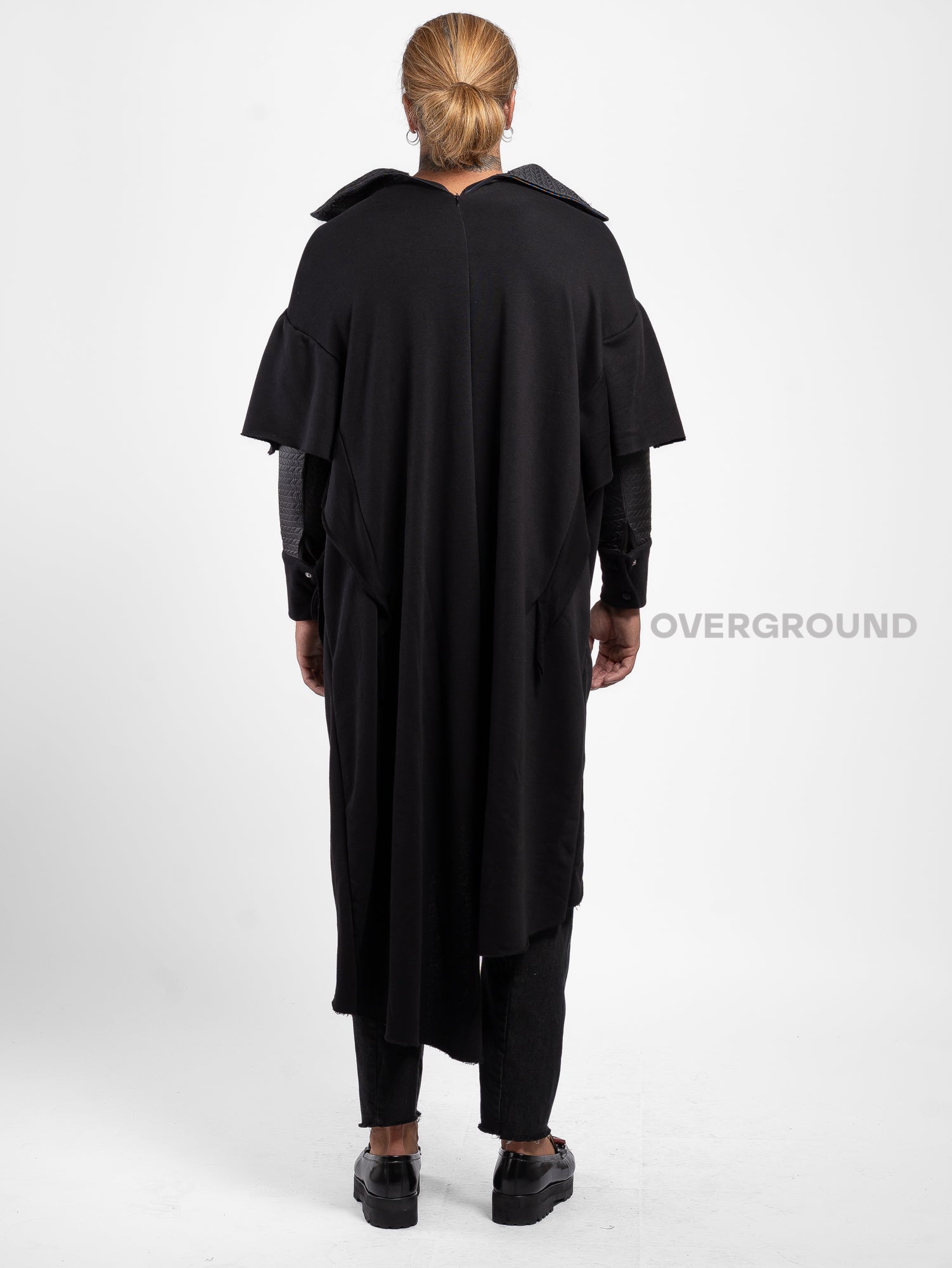 FELPA ASIMMETRICA OVER DOPPIO TESSUTO Z - OVERGROUND STORE