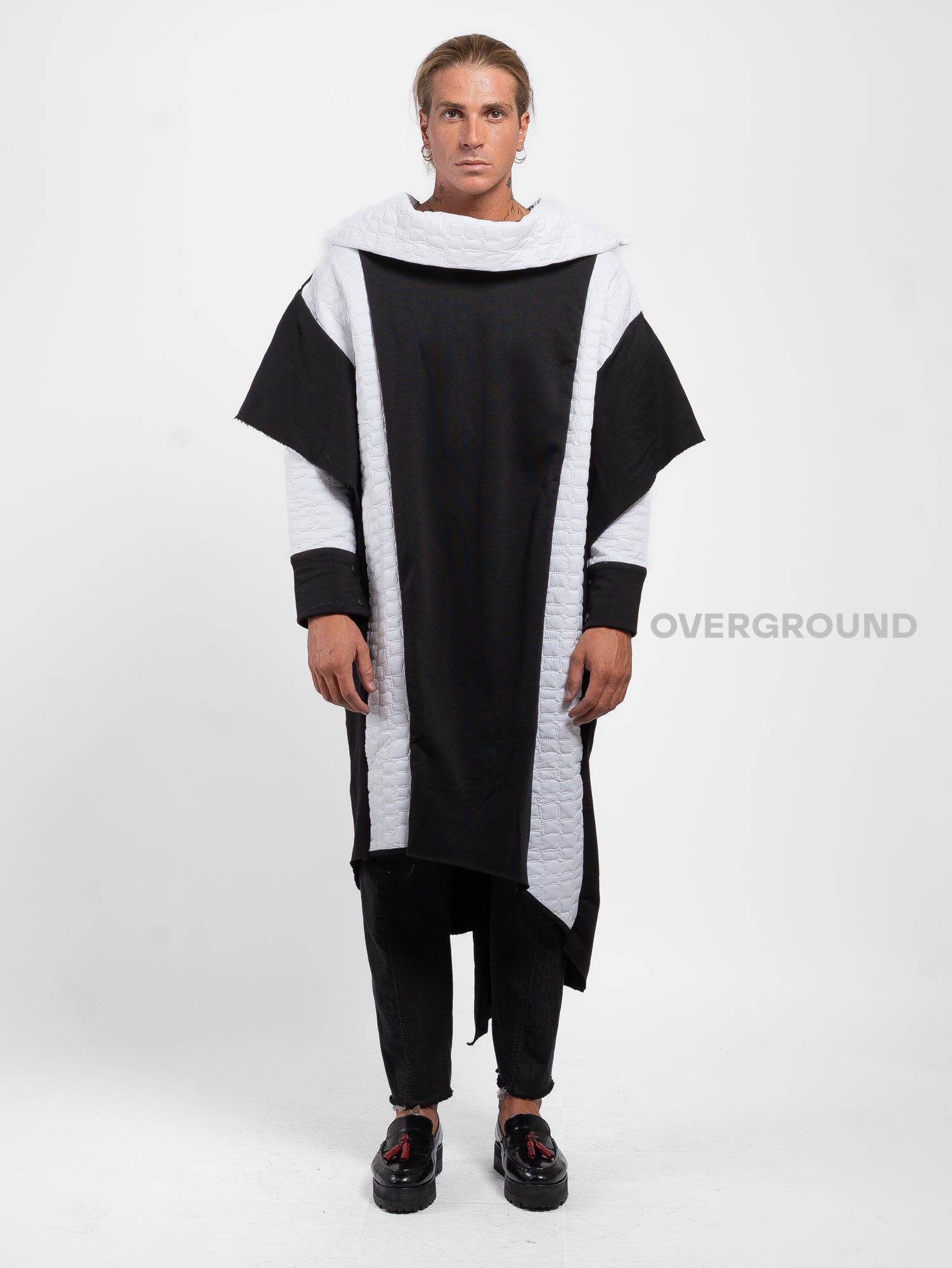 FELPA ASIMMETRICA OVER DOPPIO TESSUTO Z - OVERGROUND STORE