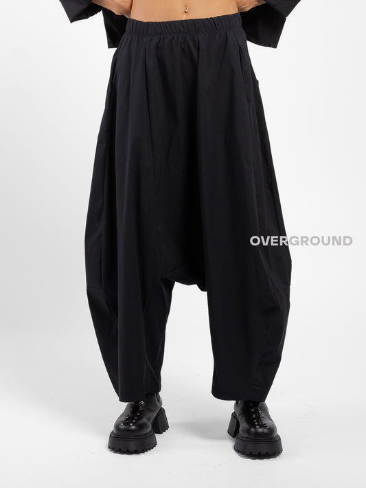 PANTALONE OVER CAVALLO BASSO GAMBULE LARGO