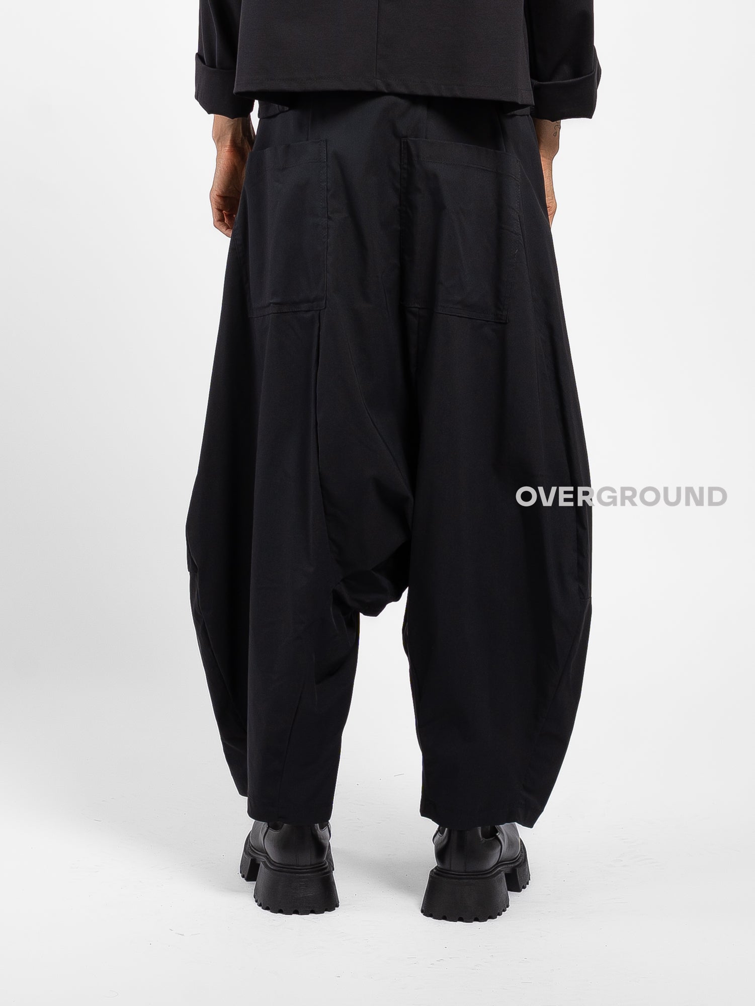 PANTALONE OVER CAVALLO BASSO GAMBULE LARGO - OVERGROUND STORE