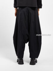 PANTALONE OVER CAVALLO BASSO GAMBULE LARGO - OVERGROUND STORE