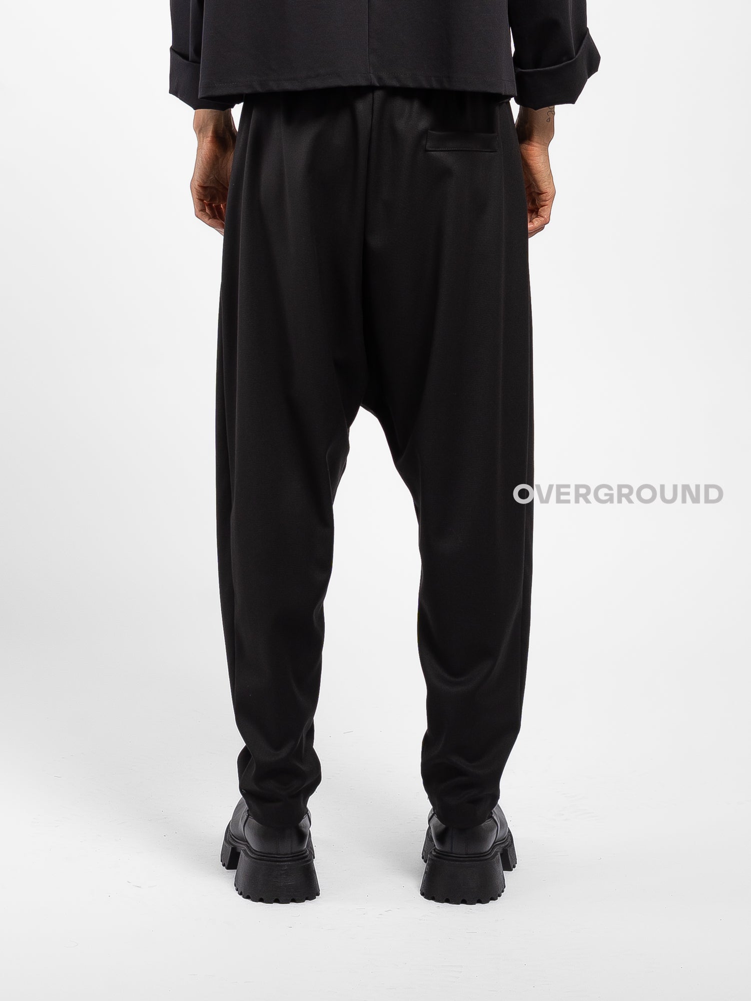 PANTALONE CAVALLO BASSO CON CINTURINO - OVERGROUND STORE