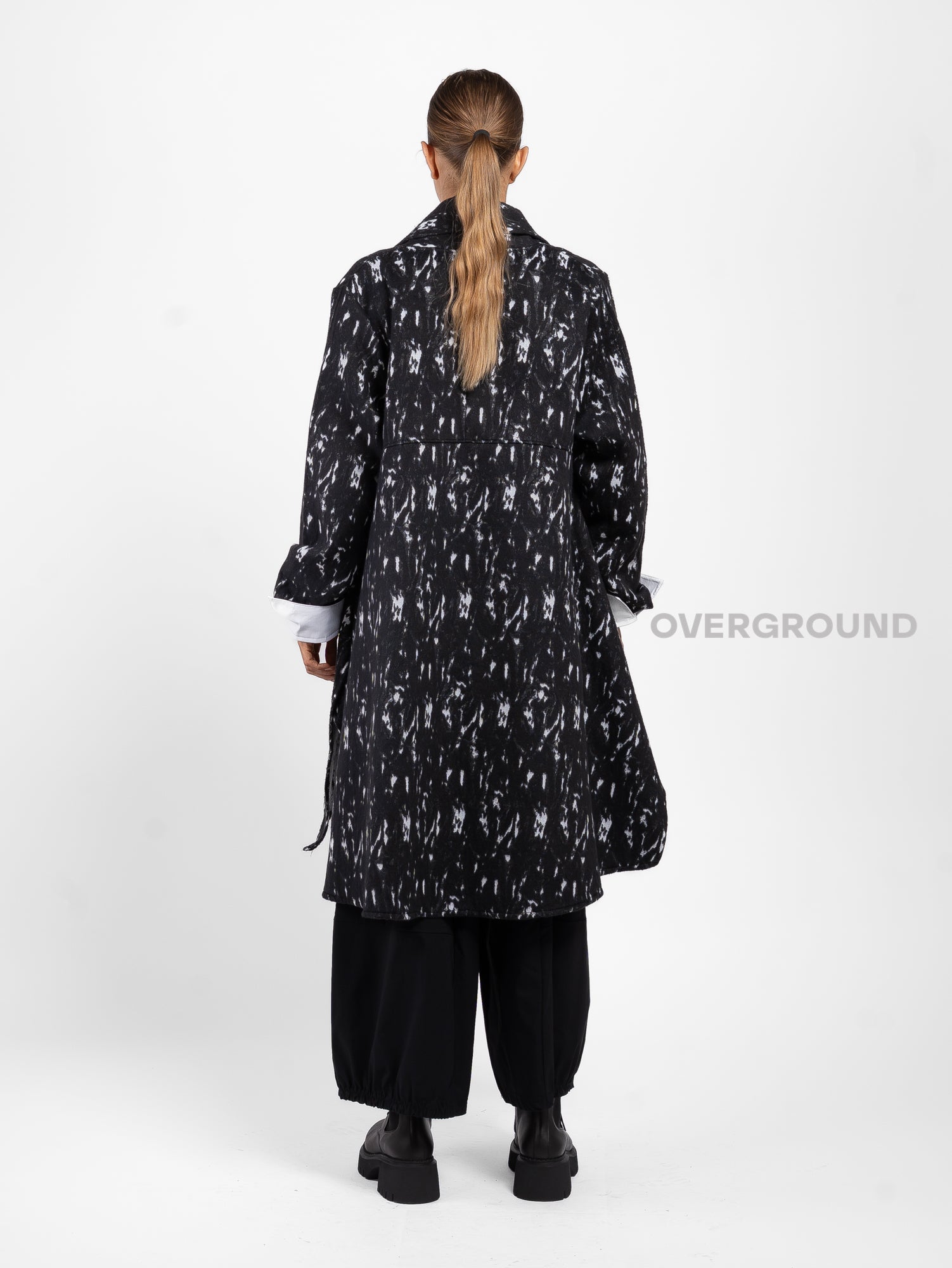 SPOLVERINO OVER IN FANTASIA CON SPACCHI LATERALI - OVERGROUND STORE