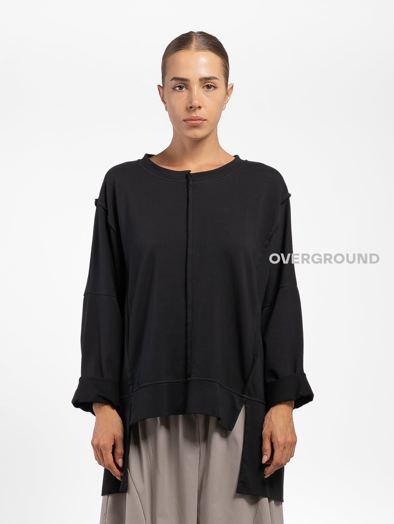 MAGLIA ASIMMETRICA LARGA - OVERGROUND STORE