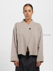 GIACCA ABBOTTONATURA ASIMMETRICA - OVERGROUND STORE