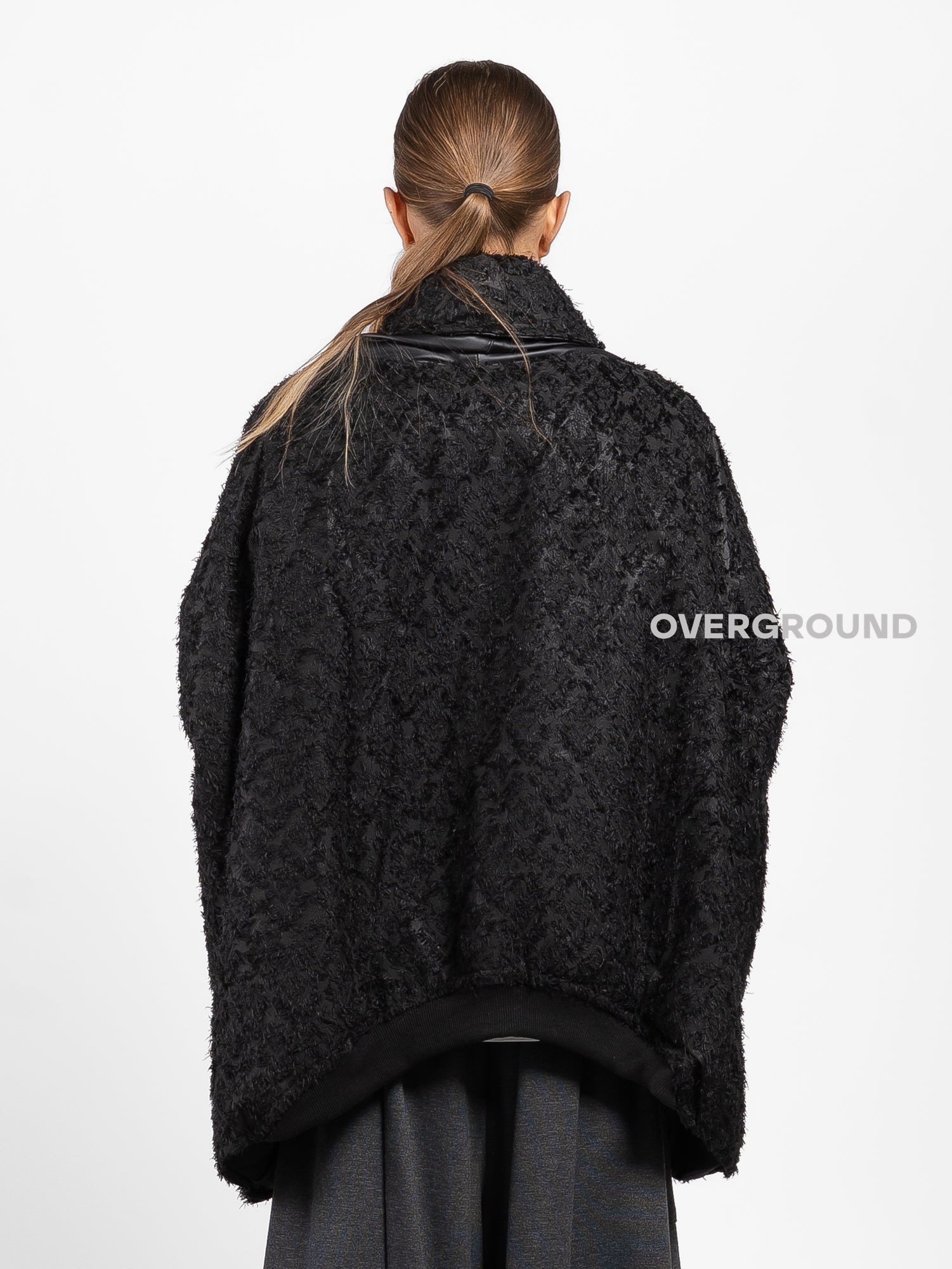 GIACCONE COLLO SCIALLATO CHIUSURA UN BOTTONE - OVERGROUND STORE