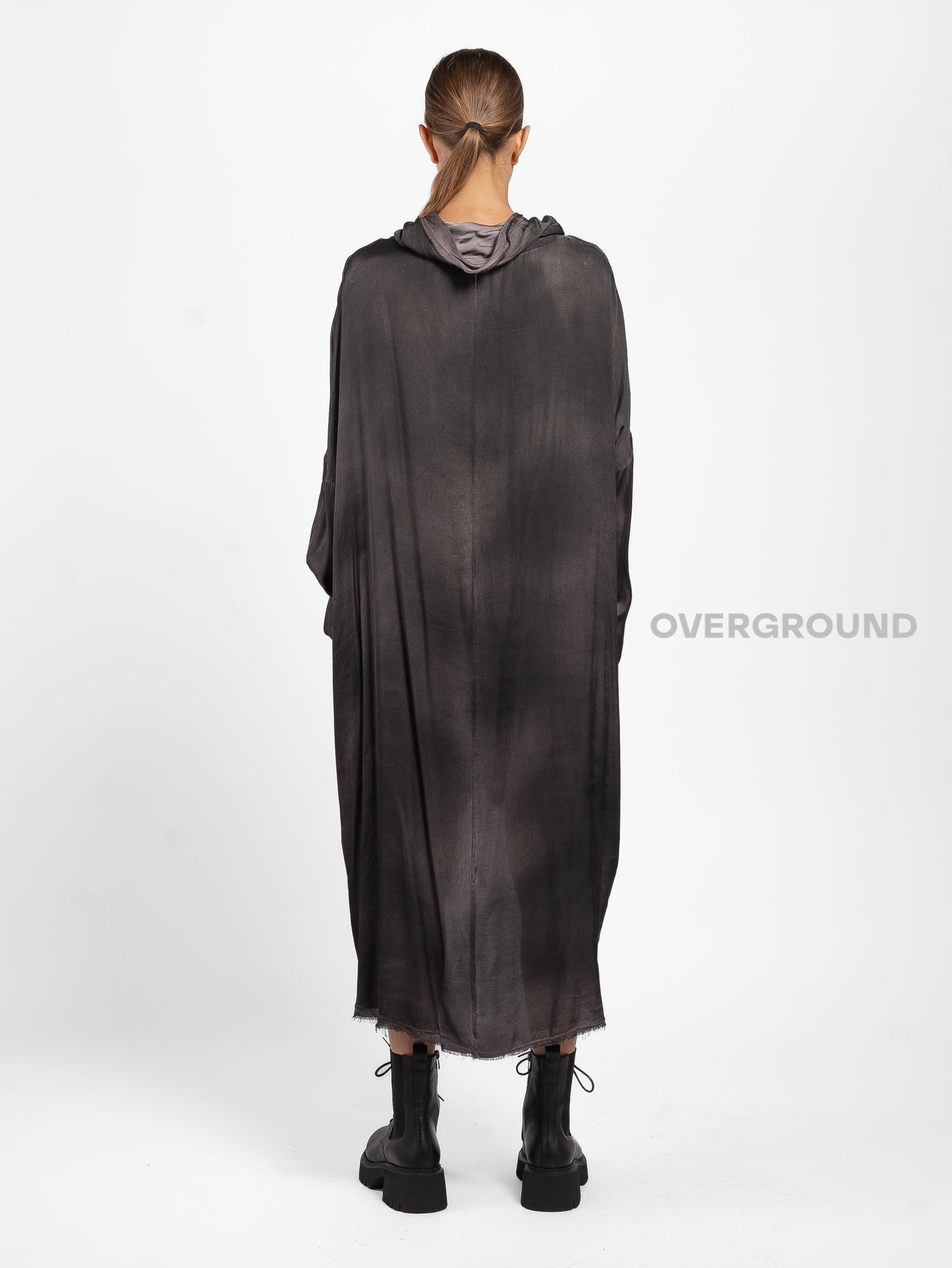 ABITO OVER CON RIPRESA DAVANTI TESSUTO SFUMATO - OVERGROUND STORE