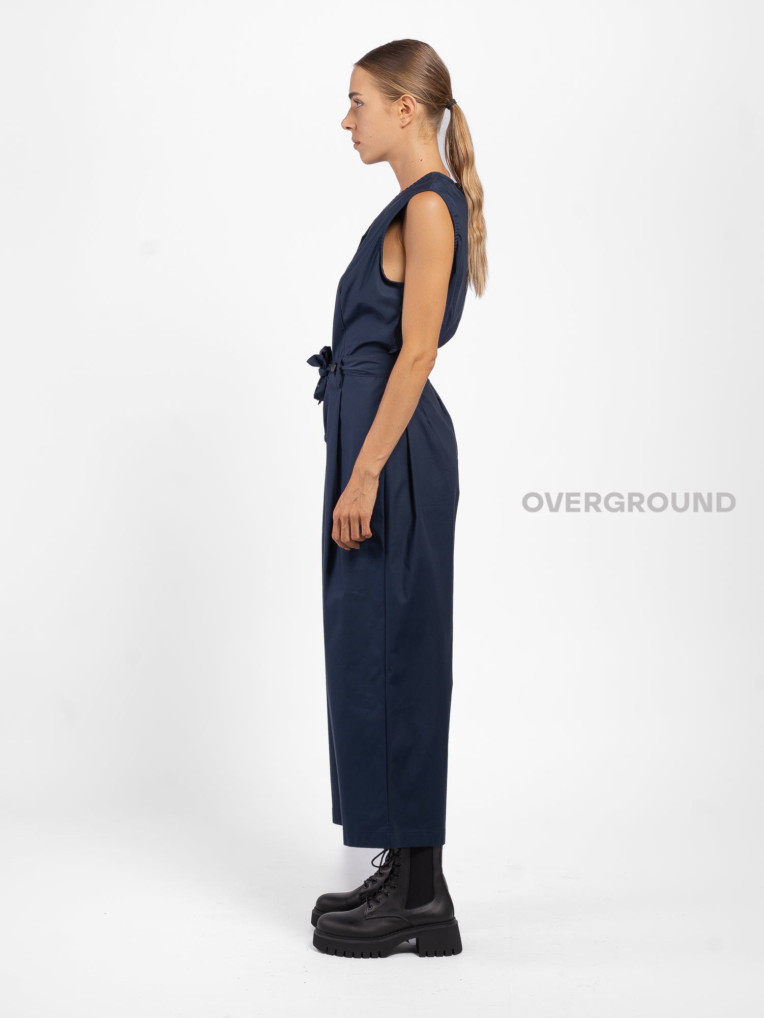 SALOPETTE SMANICATA CON BOTTONI DAVANTI - OVERGROUND STORE