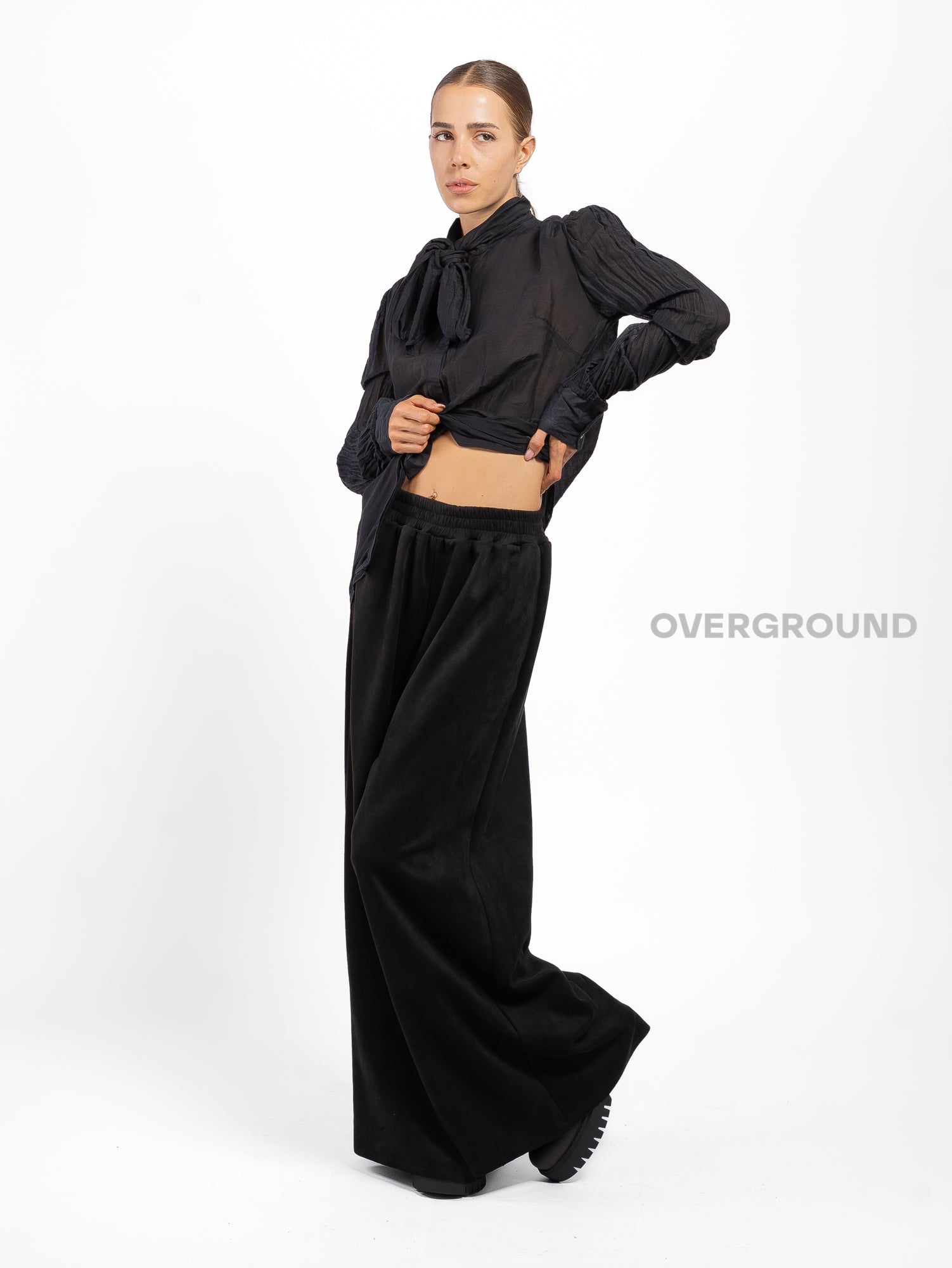 PANTALONE OVER GAMBULE LARGO - OVERGROUND STORE