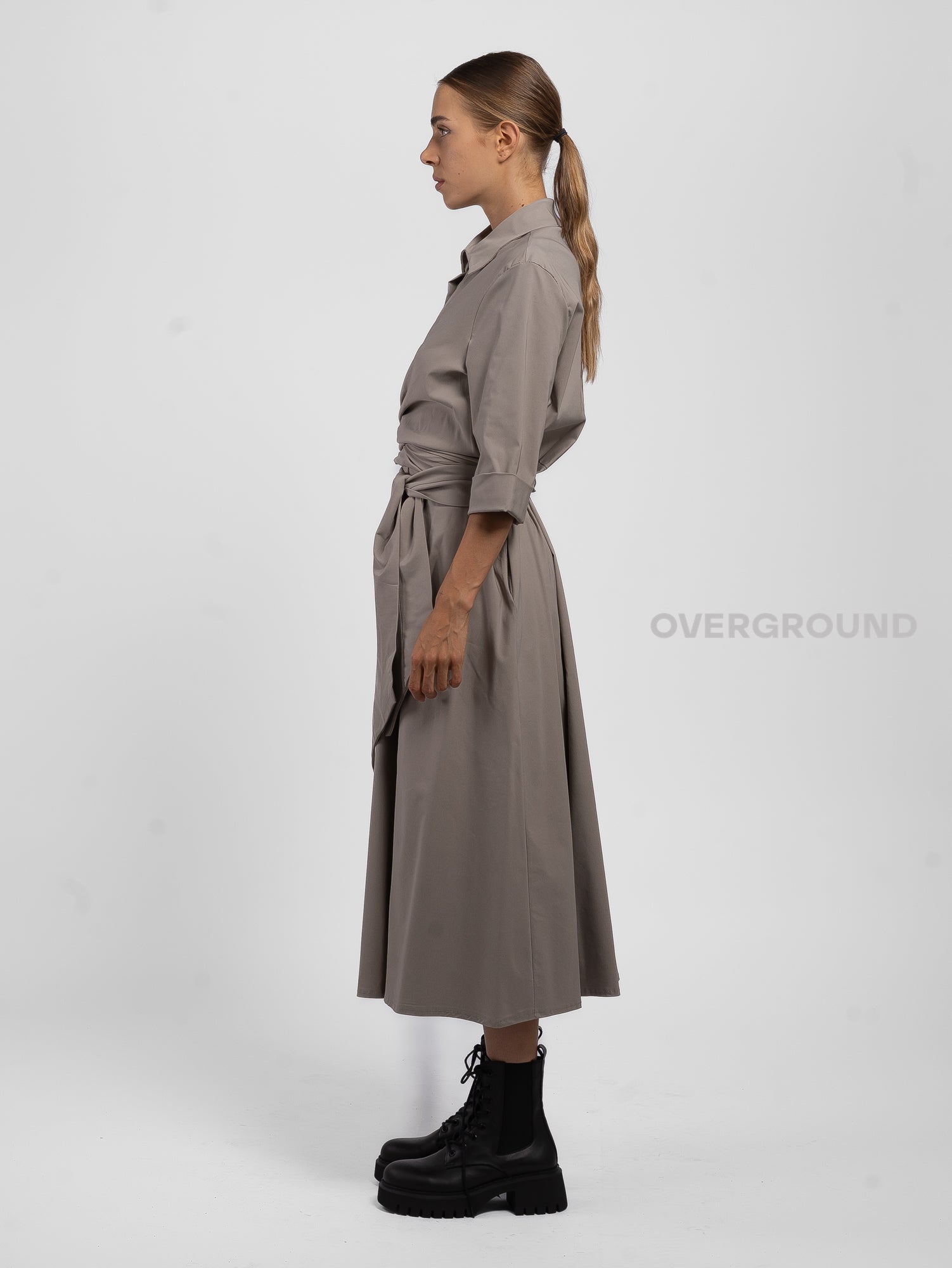 ABITO LUNGO CON INCROCI DAVANTI - OVERGROUND STORE