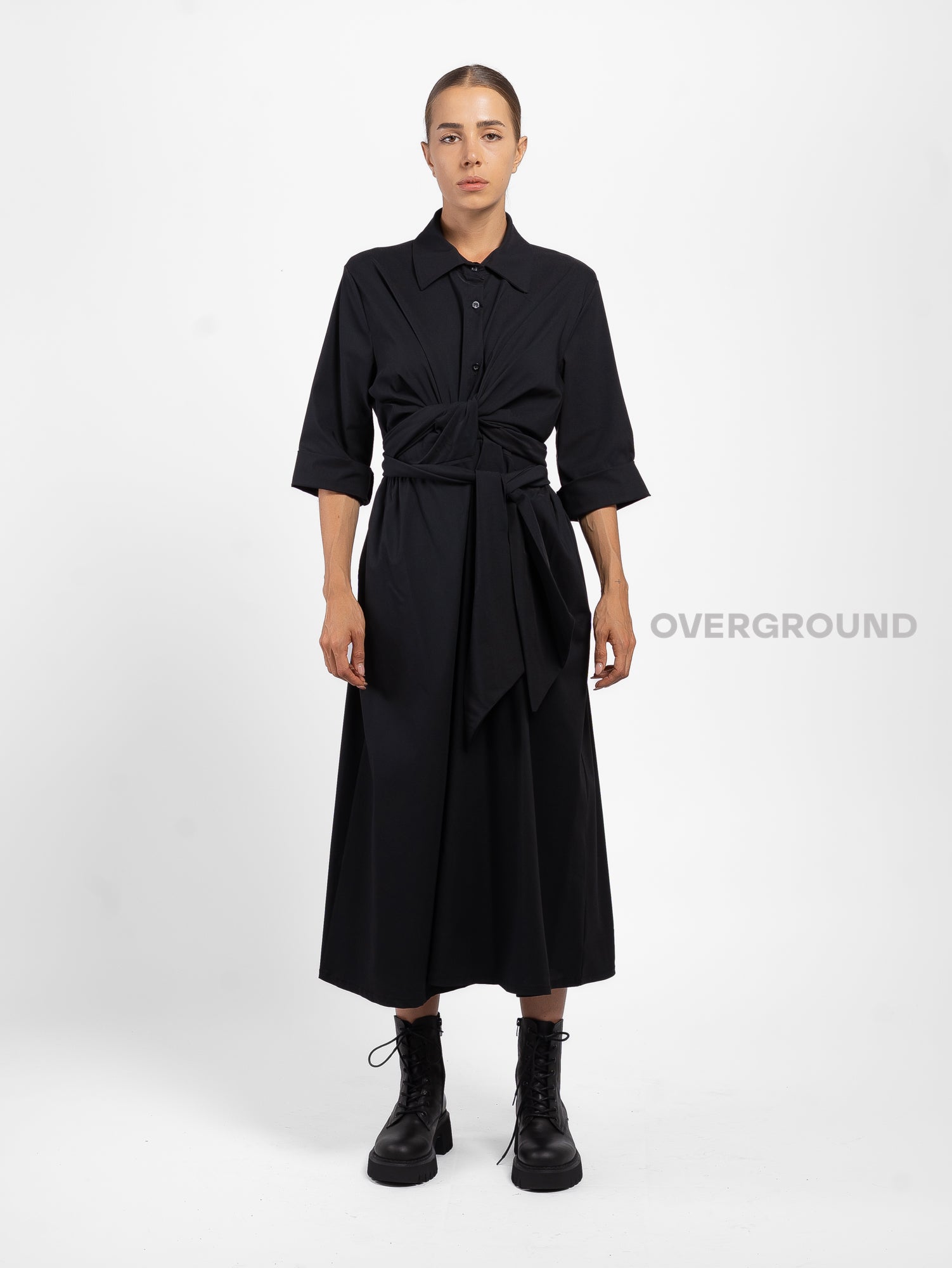 ABITO LUNGO CON INCROCI DAVANTI - OVERGROUND STORE