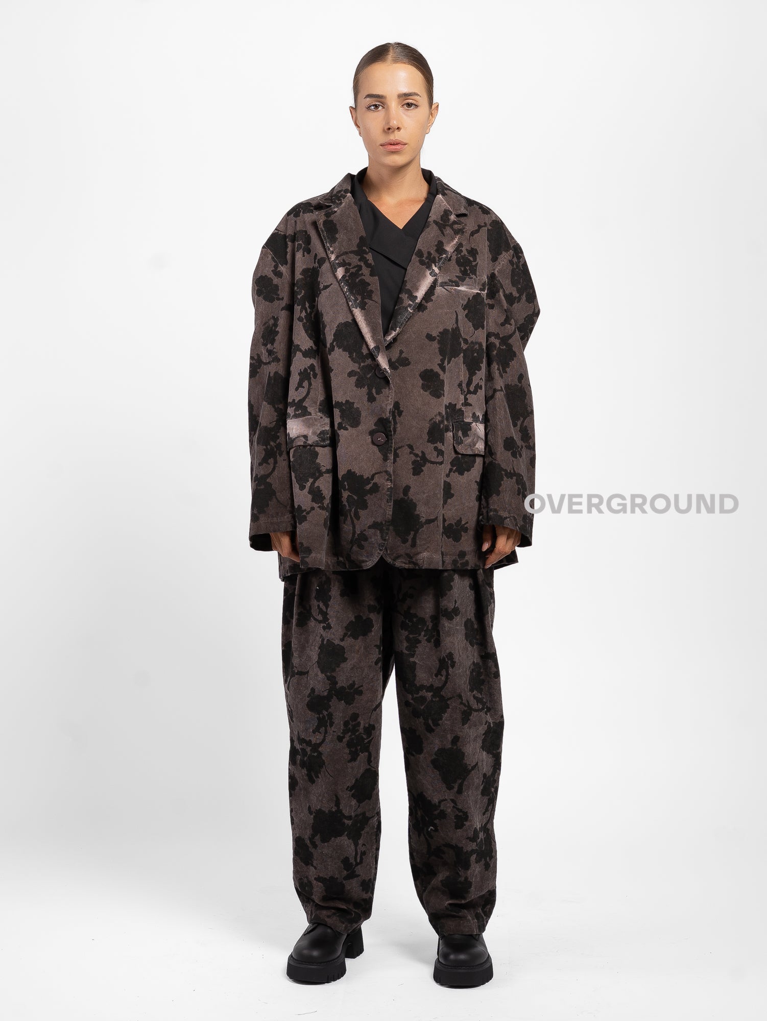 PANTALONE OVER GAMBULE LARGO FANTASIA - OVERGROUND STORE