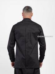 GIACCA COLLO COREANA CON ABBOTTONATURA COPERTA - OVERGROUND STORE