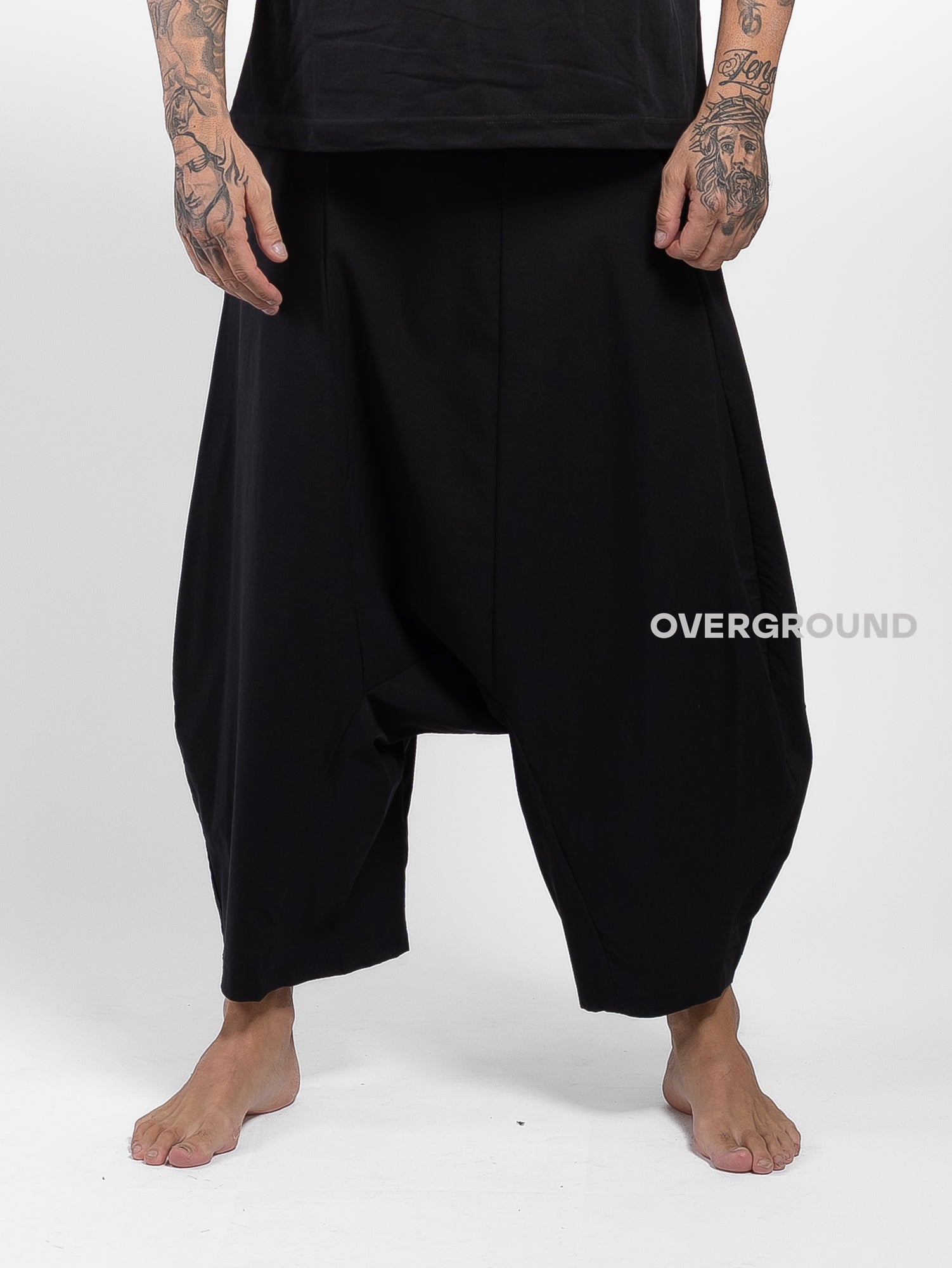 PANTALONE OVER CAVALLO BASSO GAMBULE LARGO z