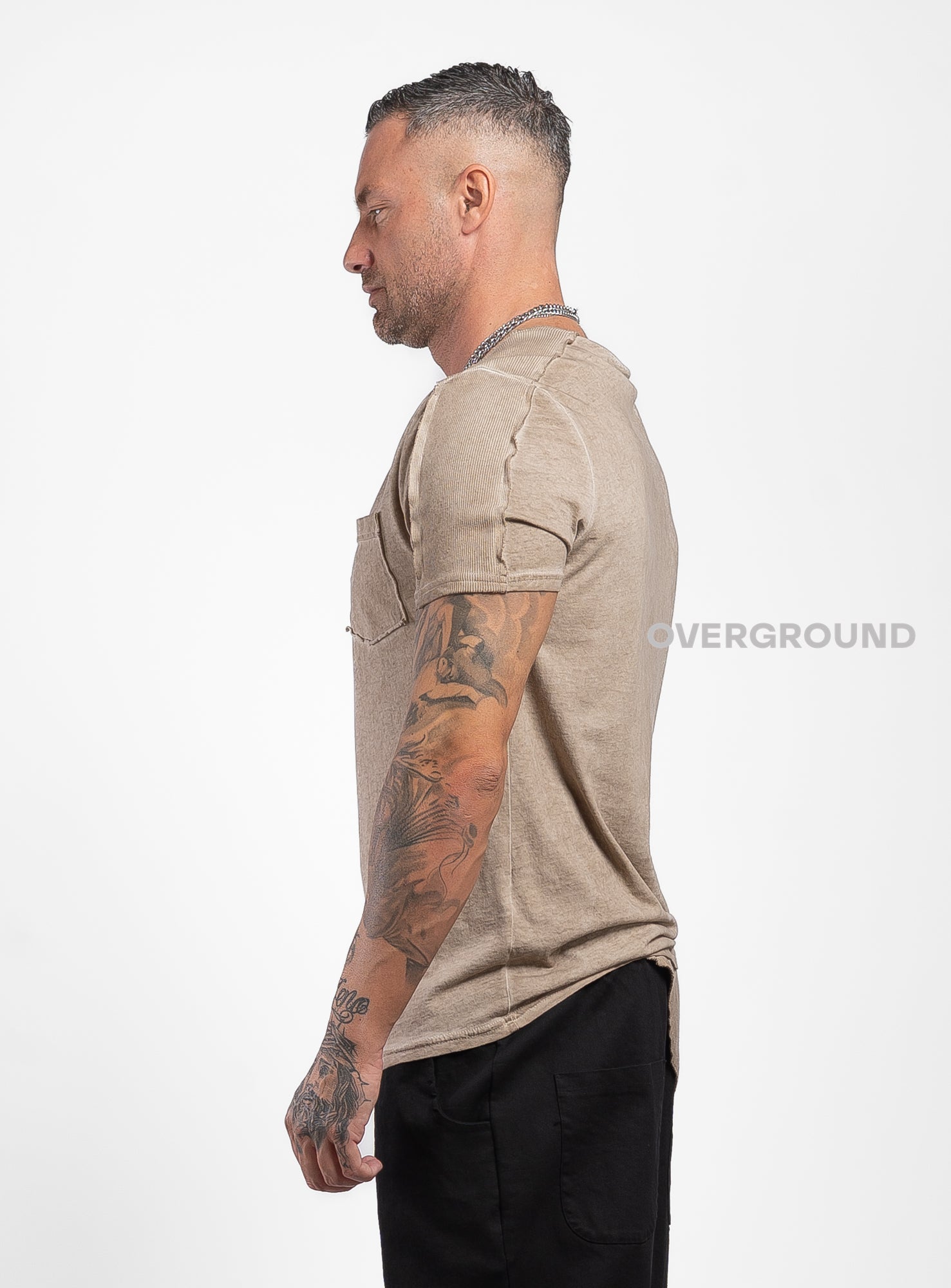 T-SHIRT CON TASCHINO LATERALE - OVERGROUND STORE
