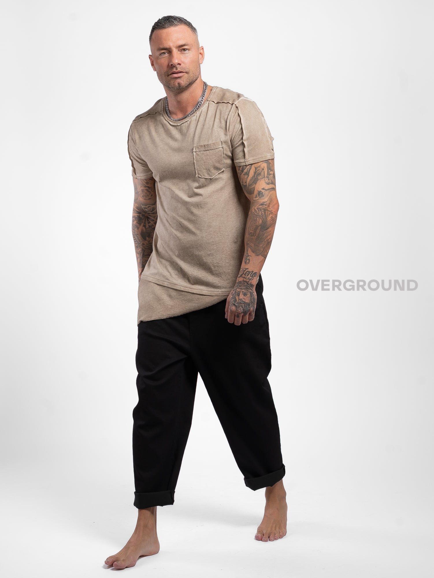 T-SHIRT CON TASCHINO LATERALE - OVERGROUND STORE