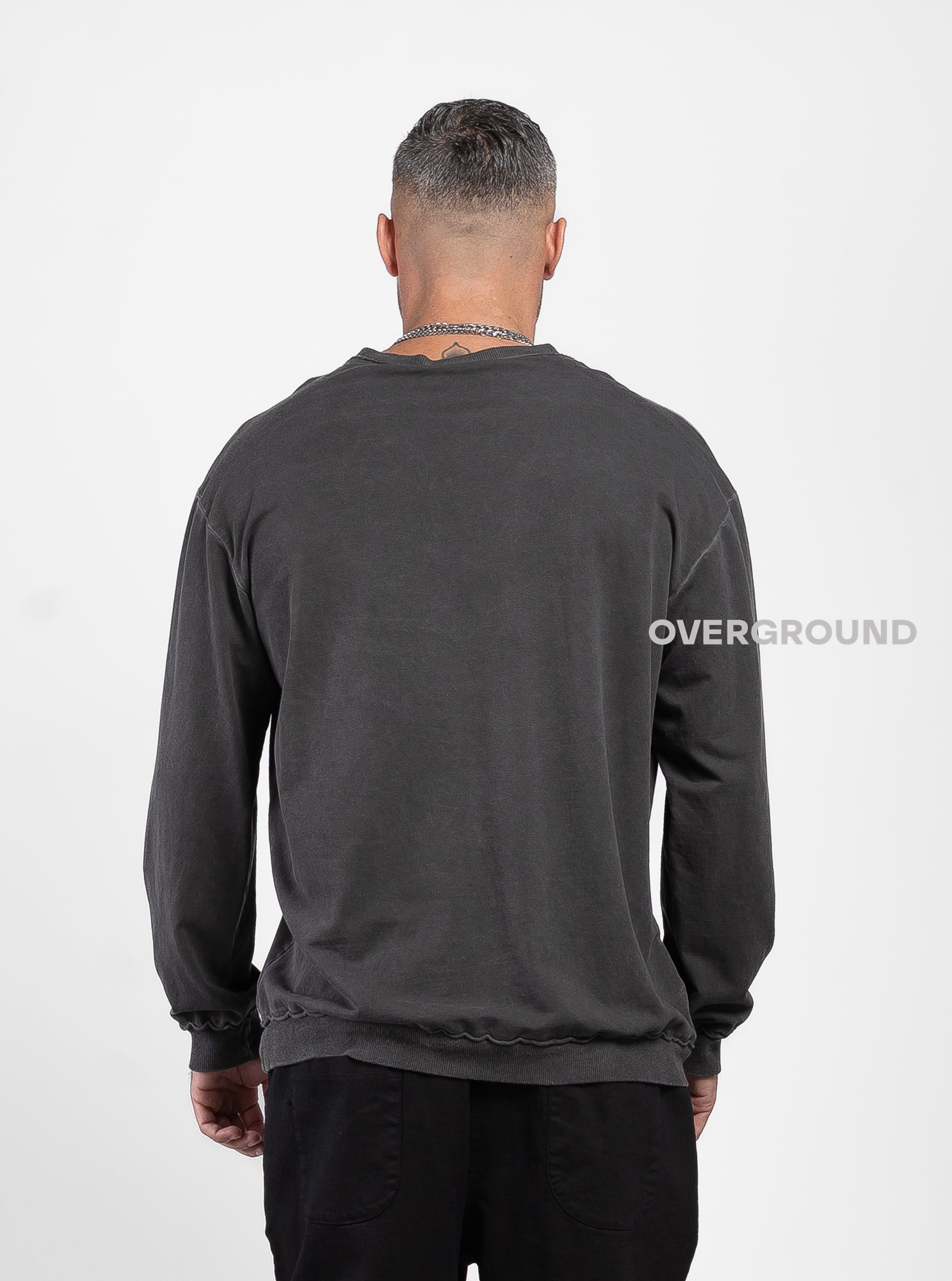 MAGLIA LARGA MANICA LUNGA SCOLLO TONDO Z - OVERGROUND STORE