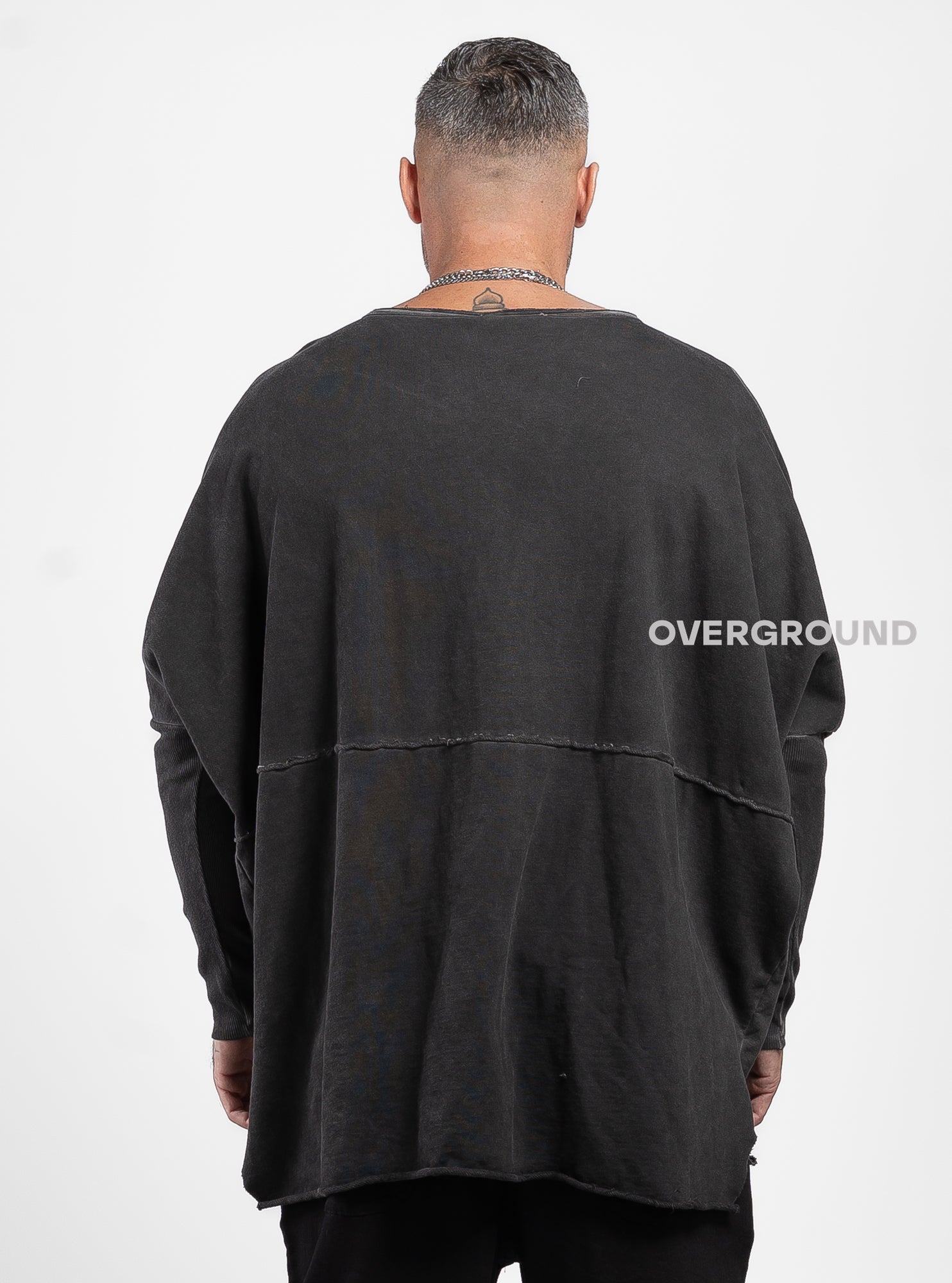 FELPA OVER CON TASCHE DAVANTI - OVERGROUND STORE