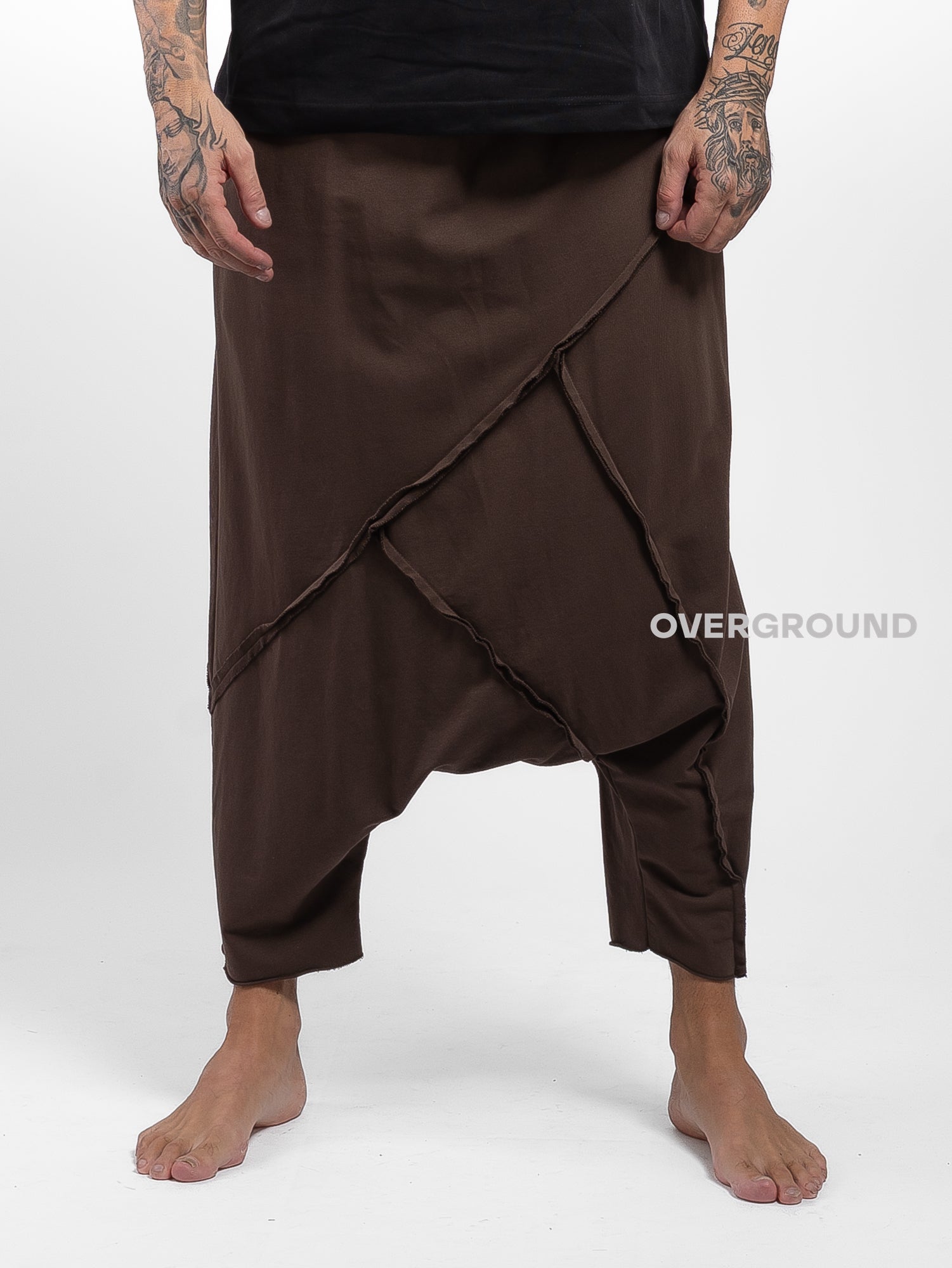 PANTALONE CAVALLO BASSO CON CUCITURE Z - OVERGROUND STORE