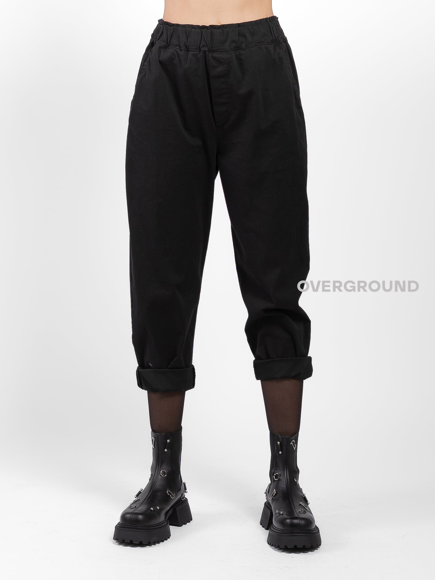 PANTALONE COTONE CON TASCHE LATERALI - OVERGROUND STORE