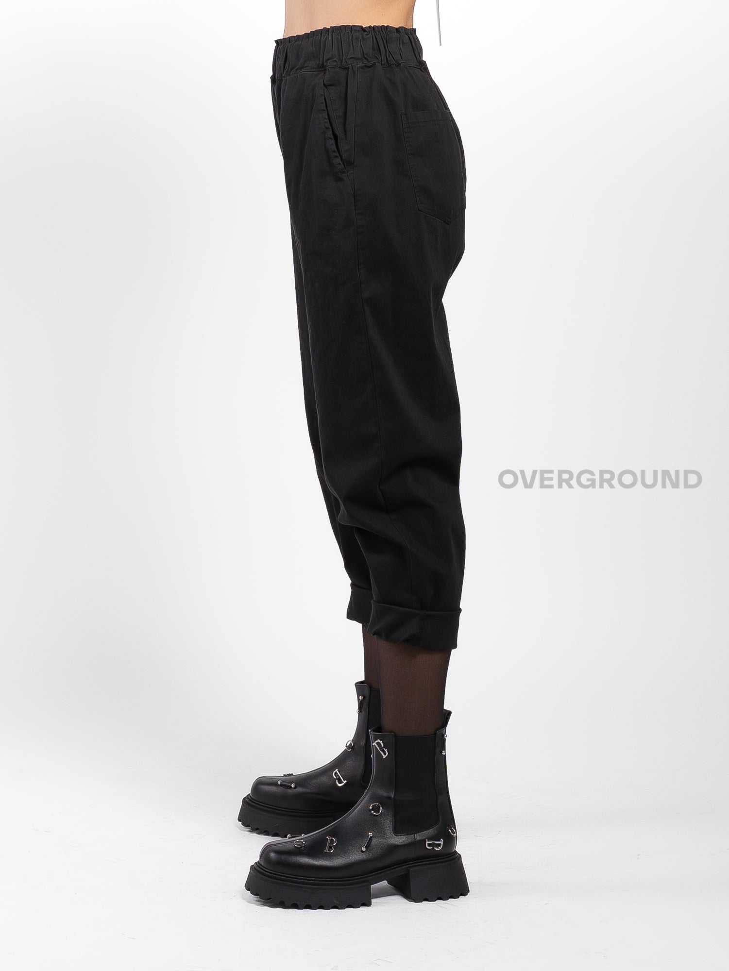 PANTALONE COTONE CON TASCHE LATERALI - OVERGROUND STORE