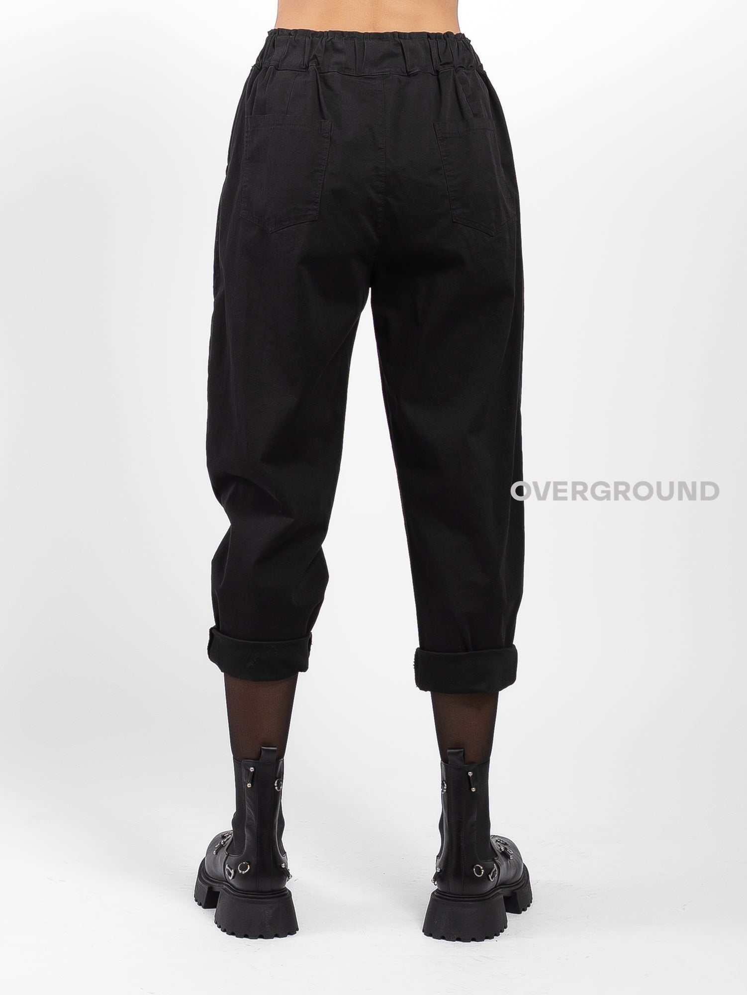 PANTALONE COTONE CON TASCHE LATERALI - OVERGROUND STORE