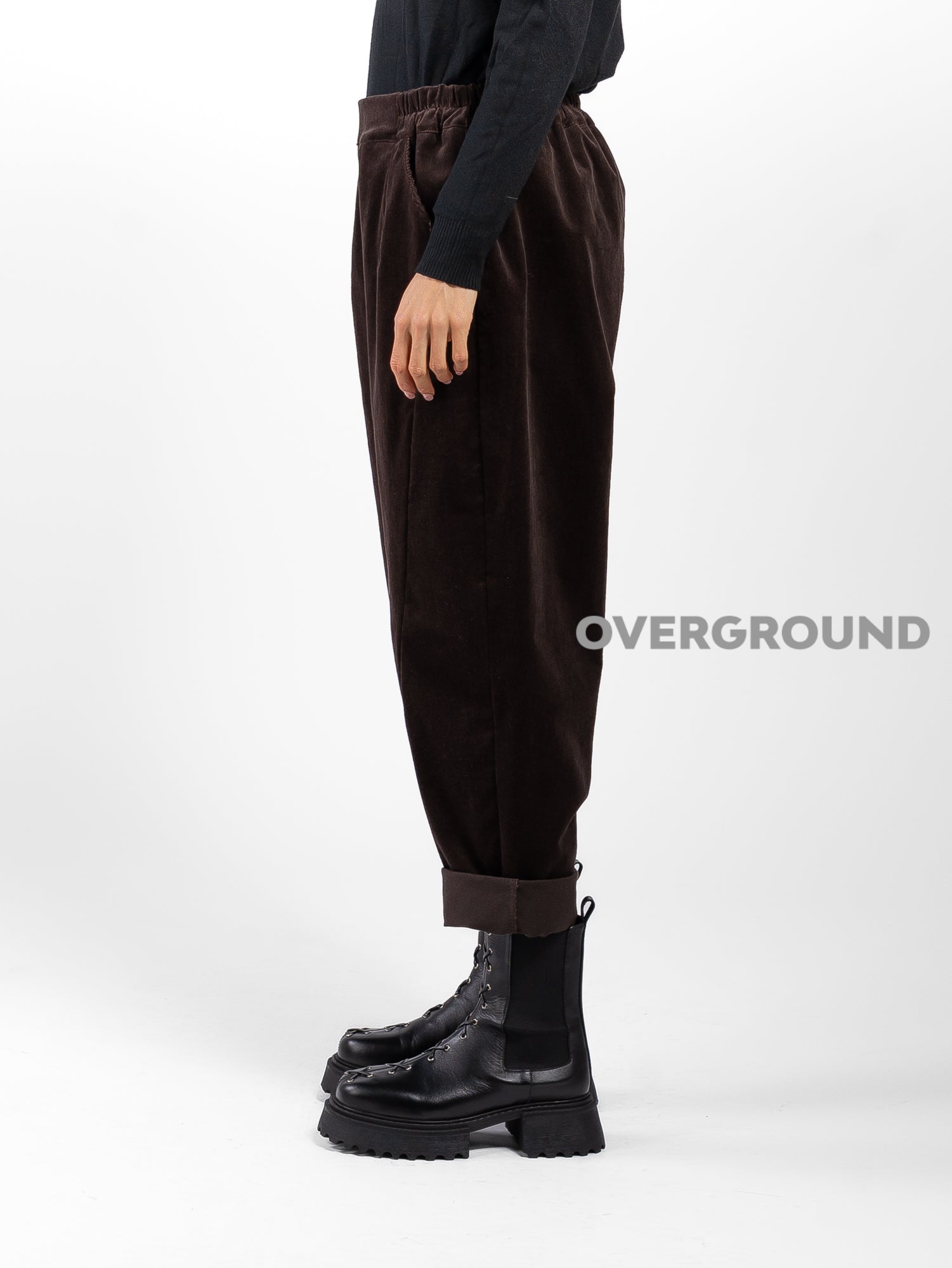 Pantalone in velluto con cuciture - OVERGROUND STORE