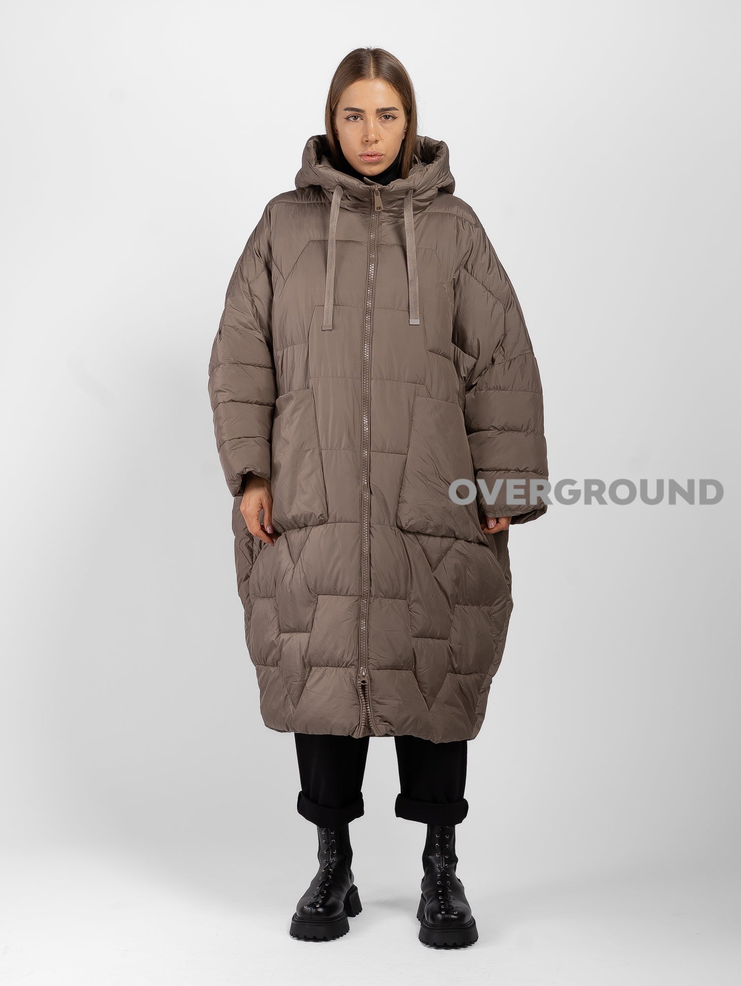 PIUMINO SUPER OVER CON TASCONI DAVANTI