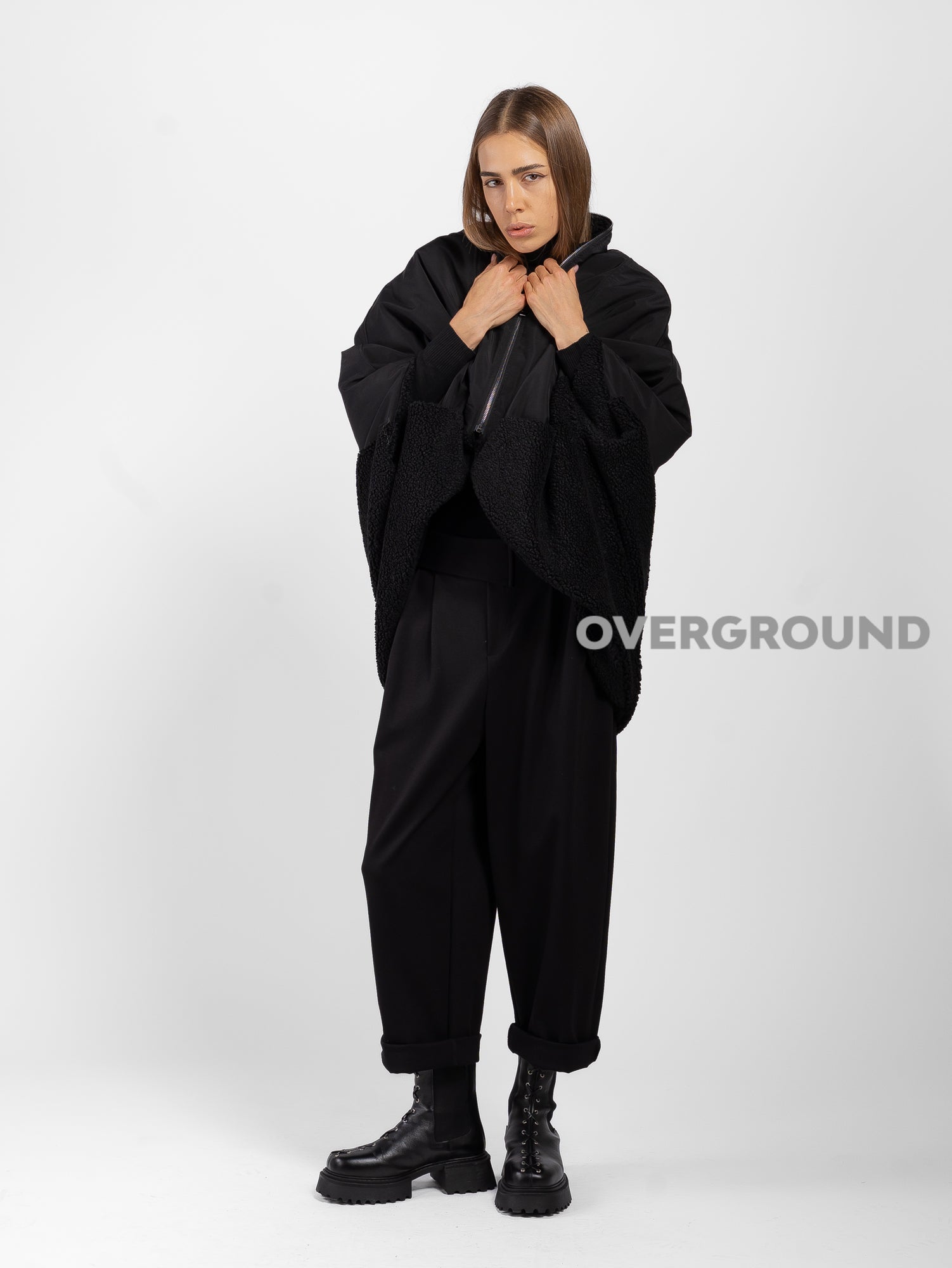 DOUBLE FABRIC MATELLA JACKET