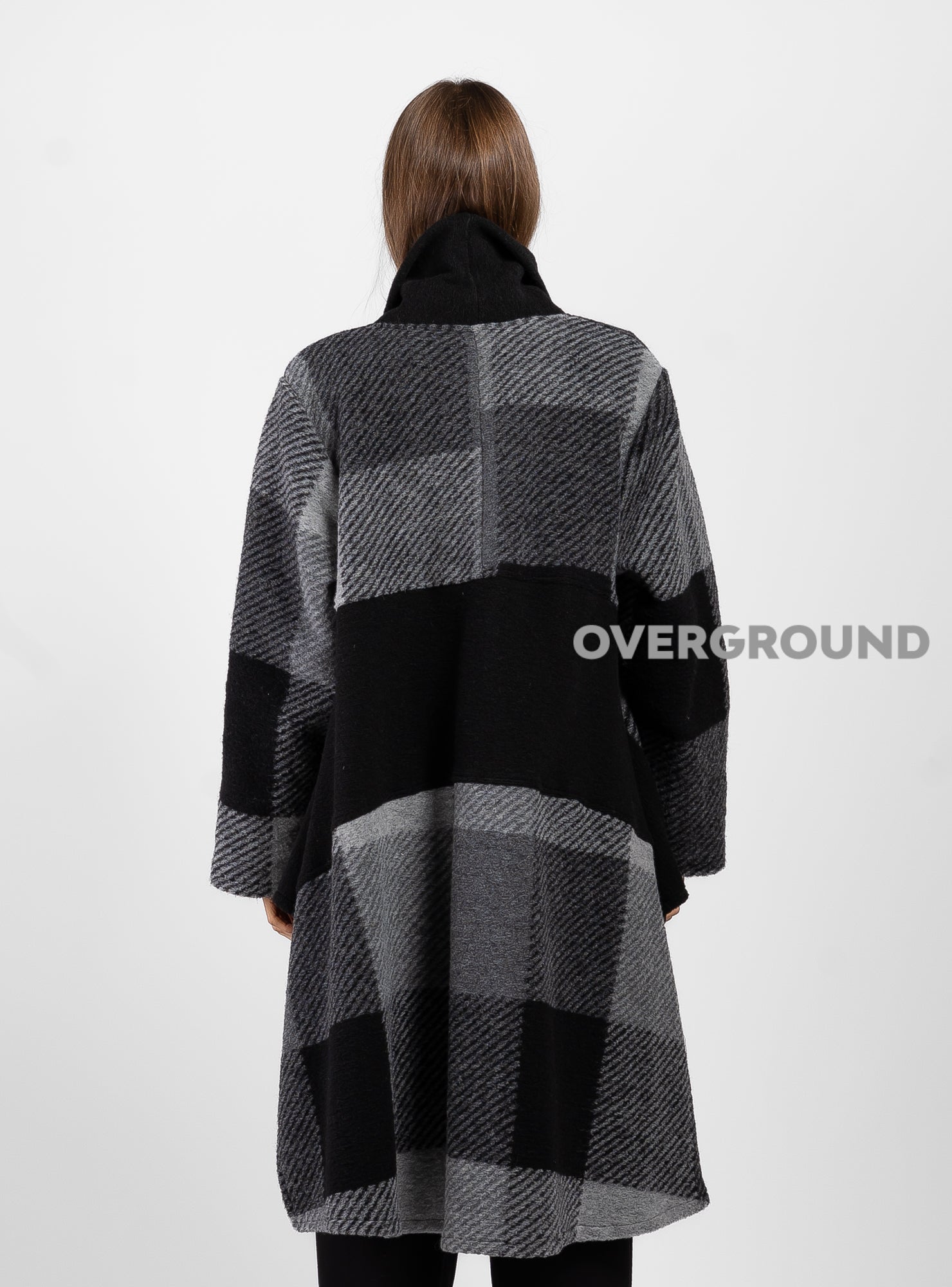 FANTASY DUSTER COAT WITH POCKETS AND ZIPPER