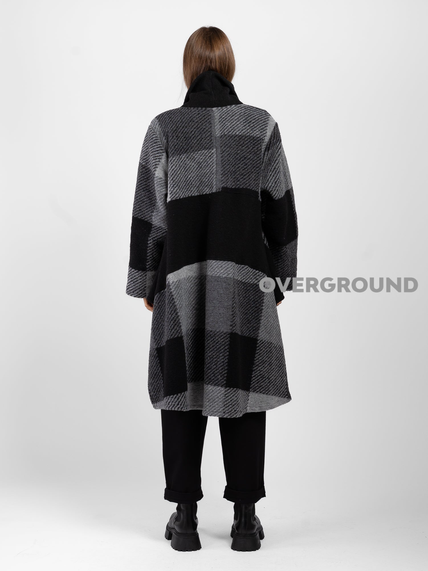 FANTASY DUSTER COAT WITH POCKETS AND ZIPPER