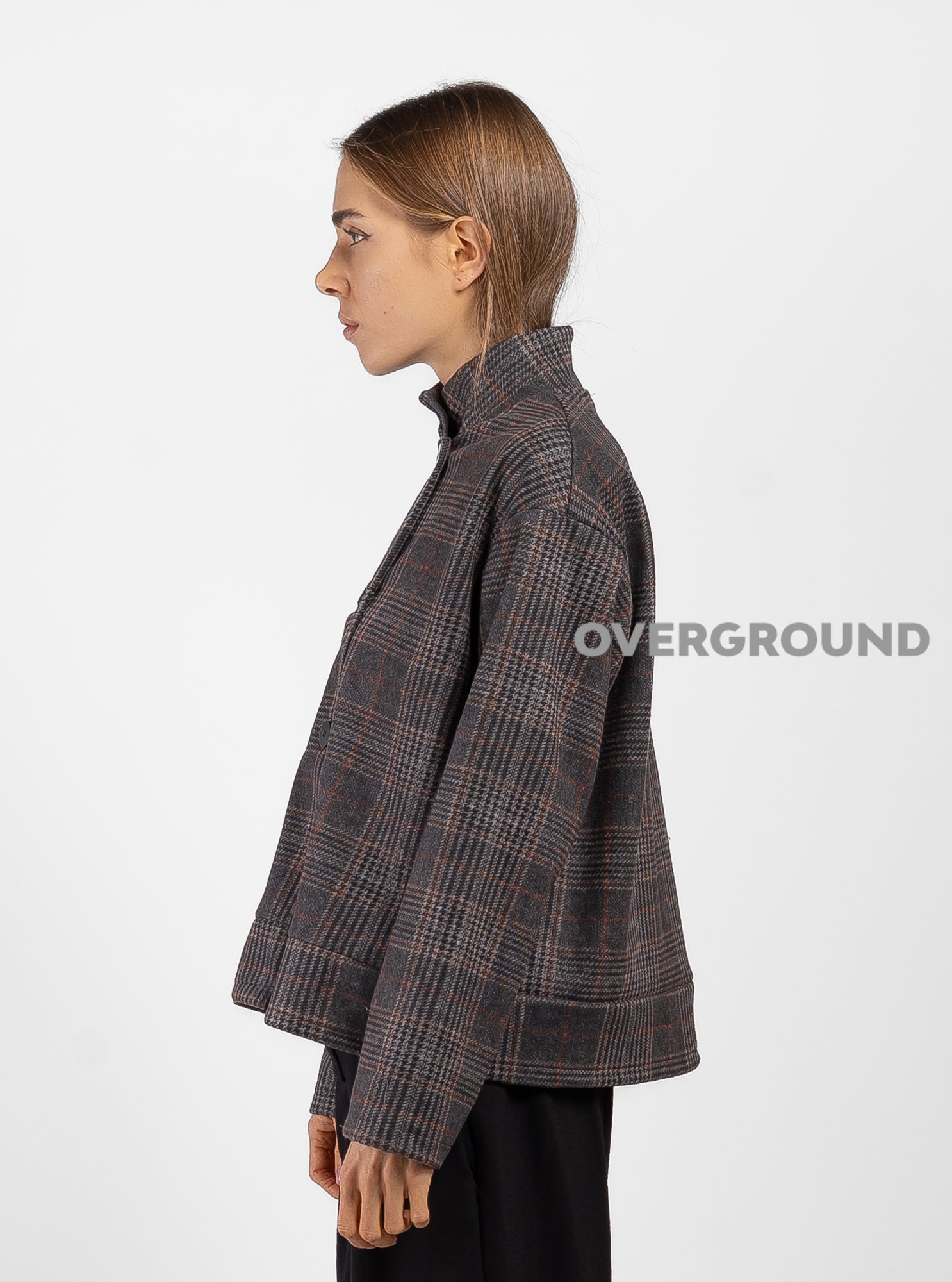 Giacca corta in fantasia