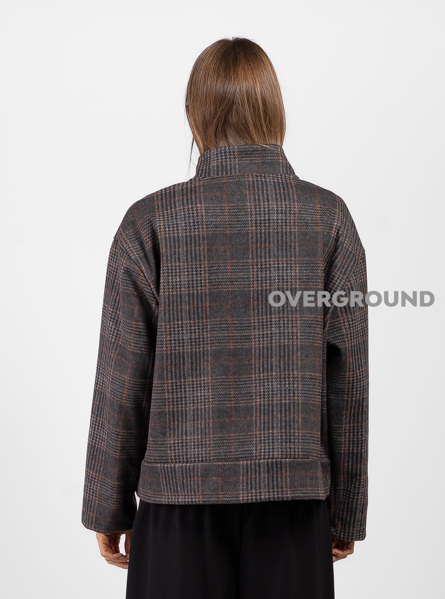 Giacca corta in fantasia