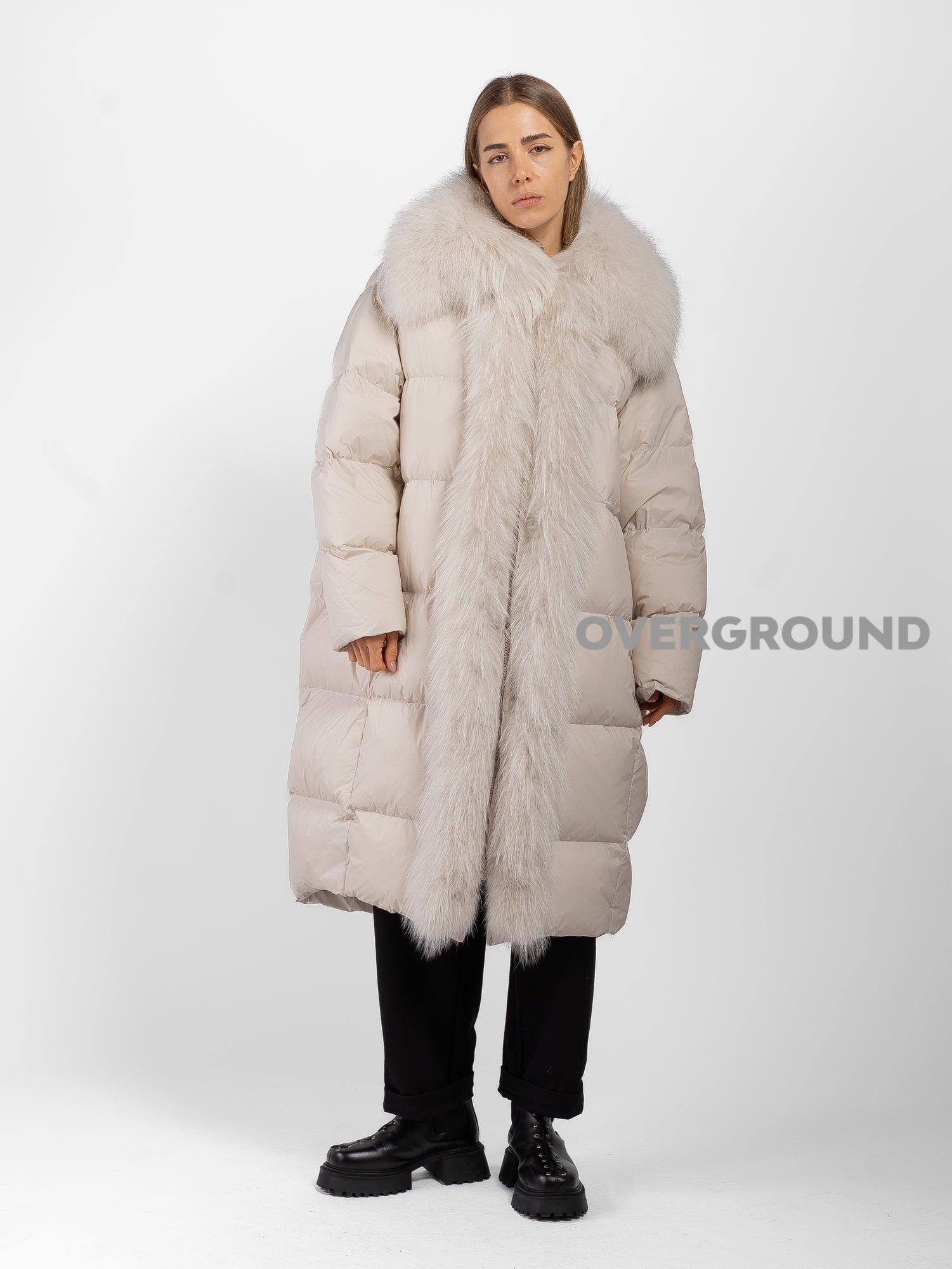 PIUMINO OVER CON PELLICCIA