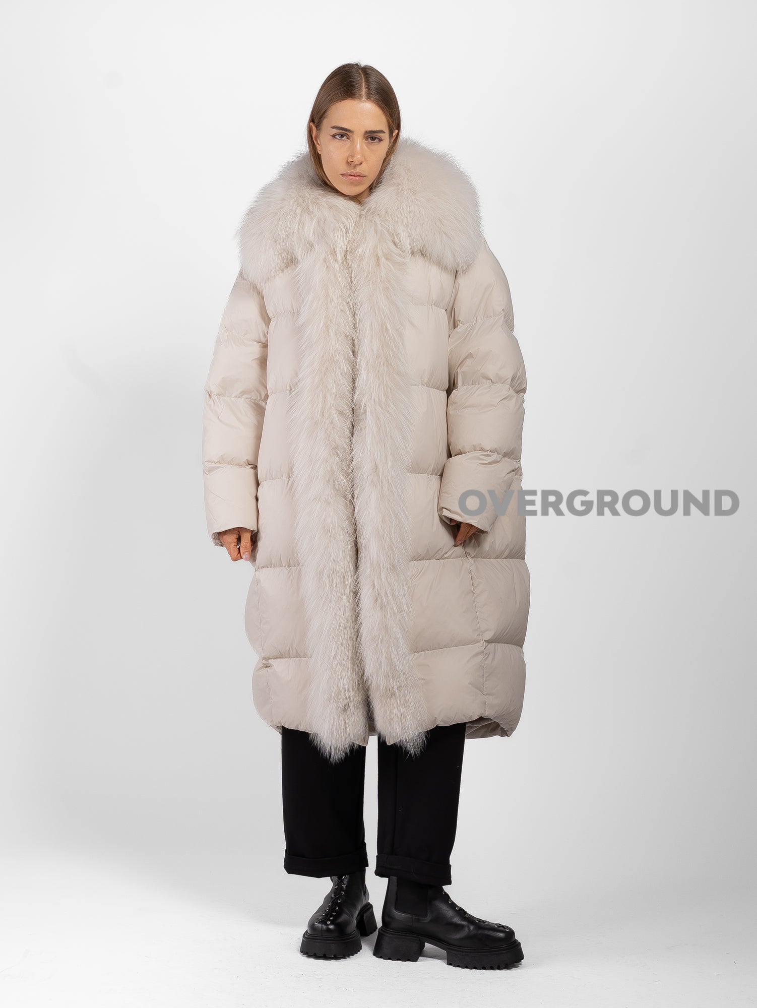 PIUMINO OVER CON PELLICCIA