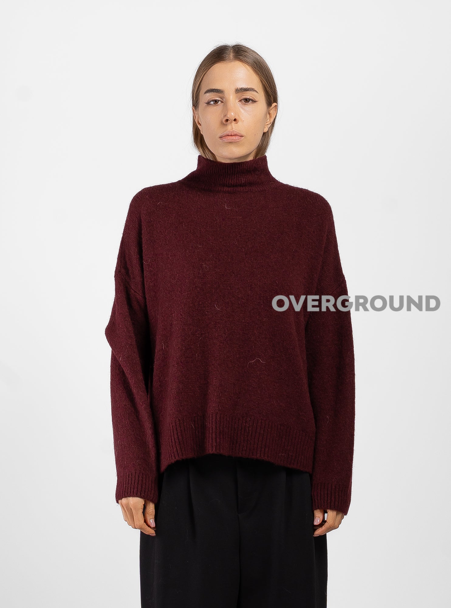 MAGLIONE OVER COLLO BASSO