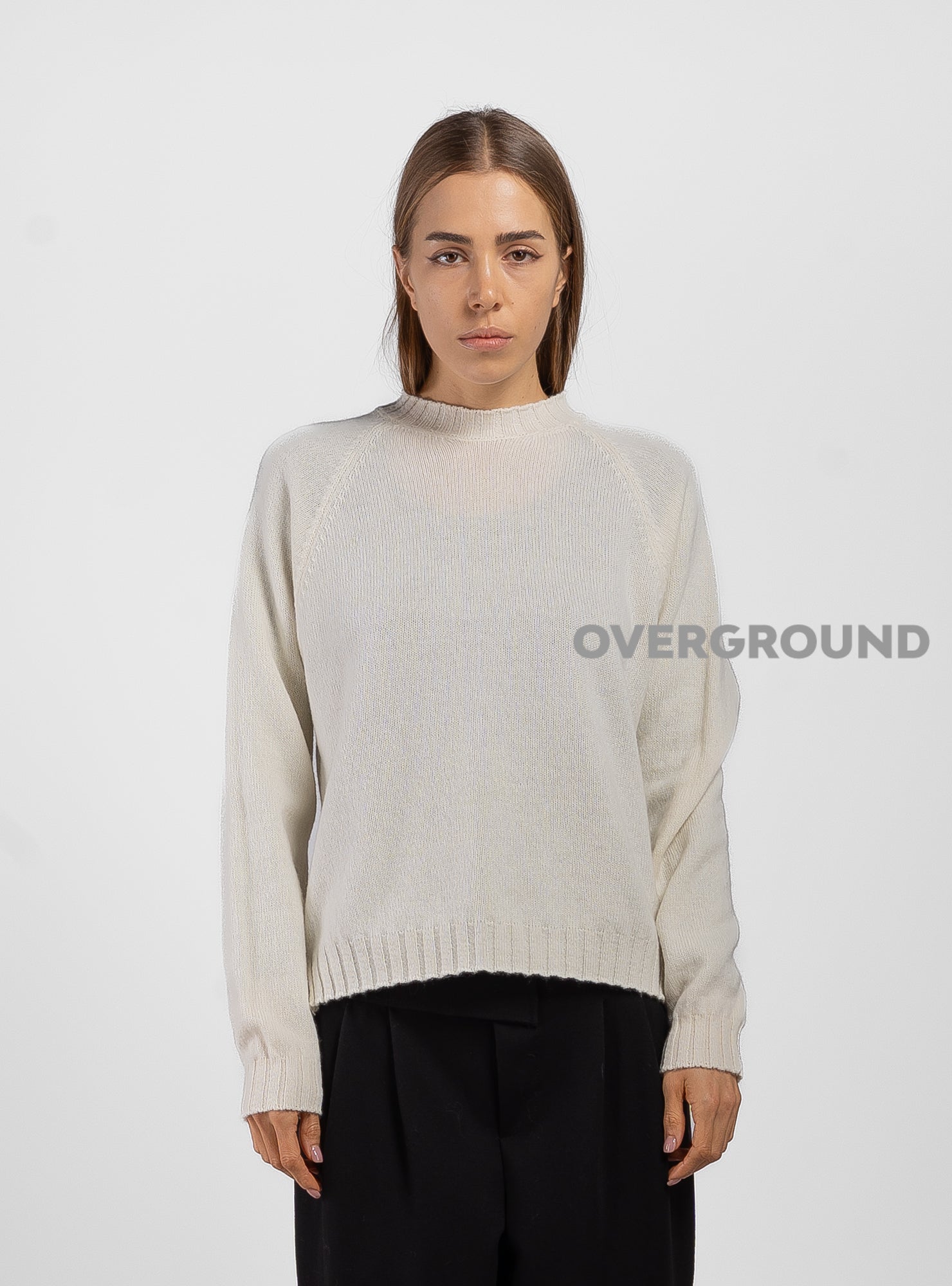 MAGLIONE COLLO BASSO IN LANA