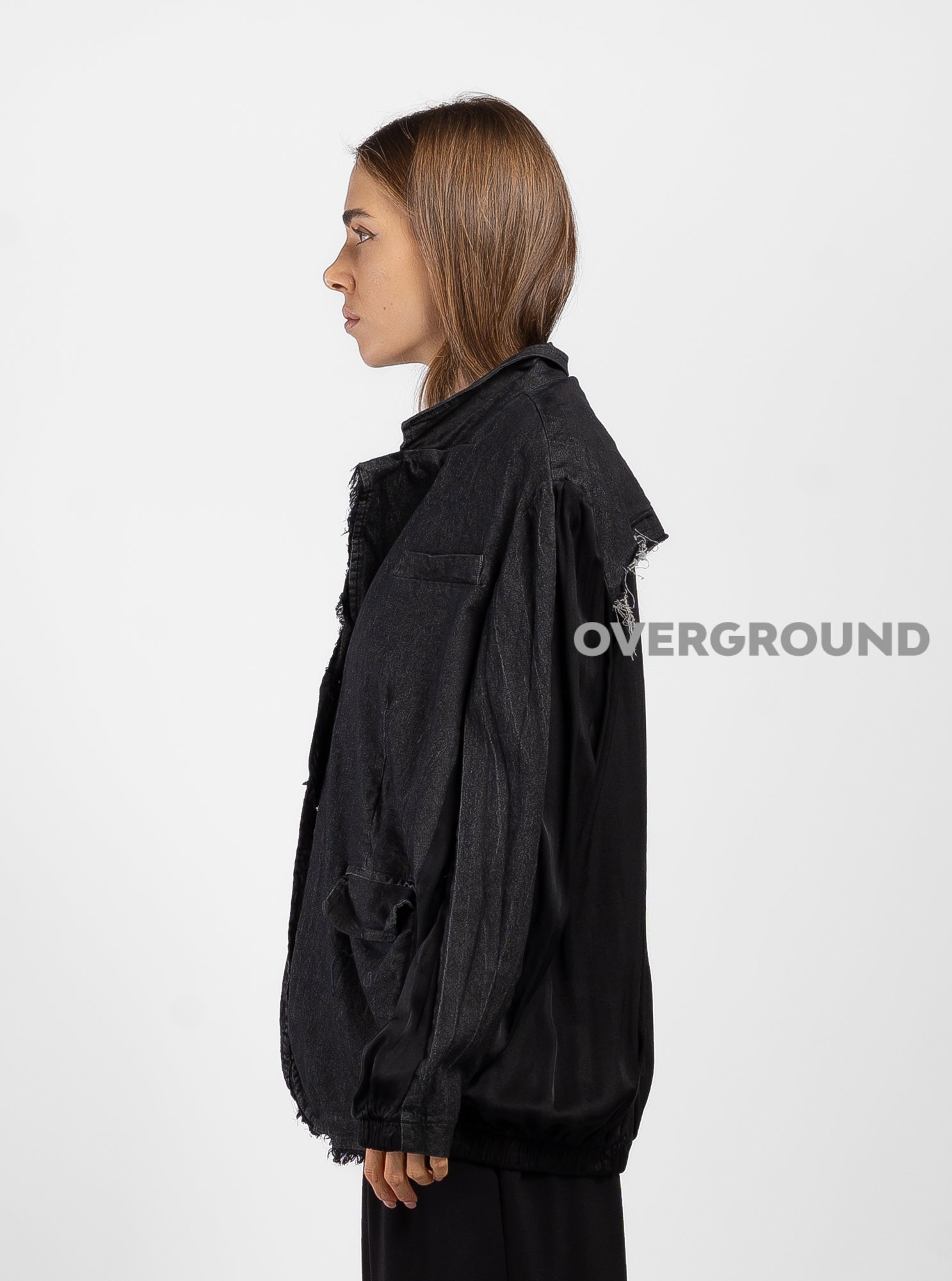 JACKET WITH ELASTIC BACK